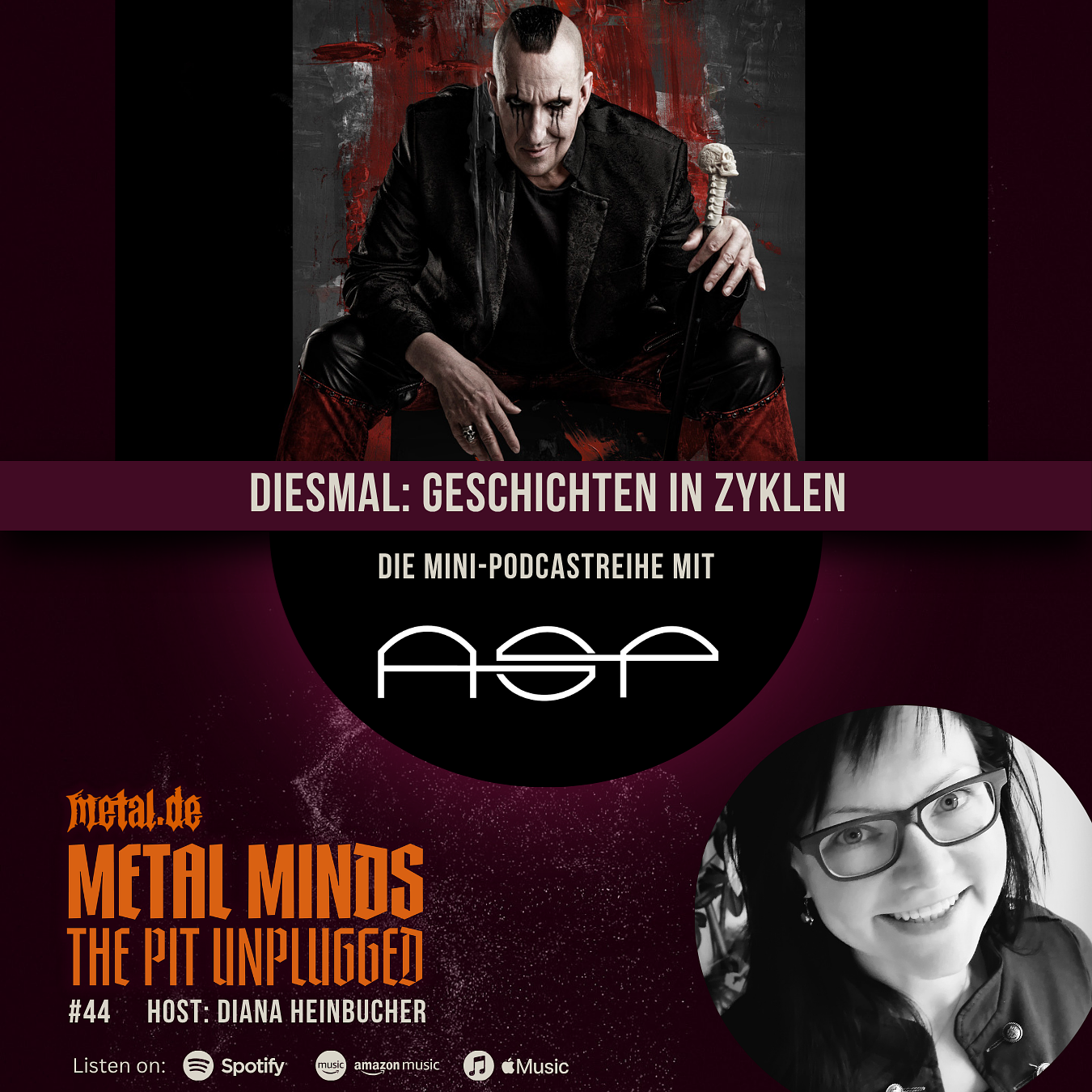 Metal Minds #44 mit ASP episode artwork