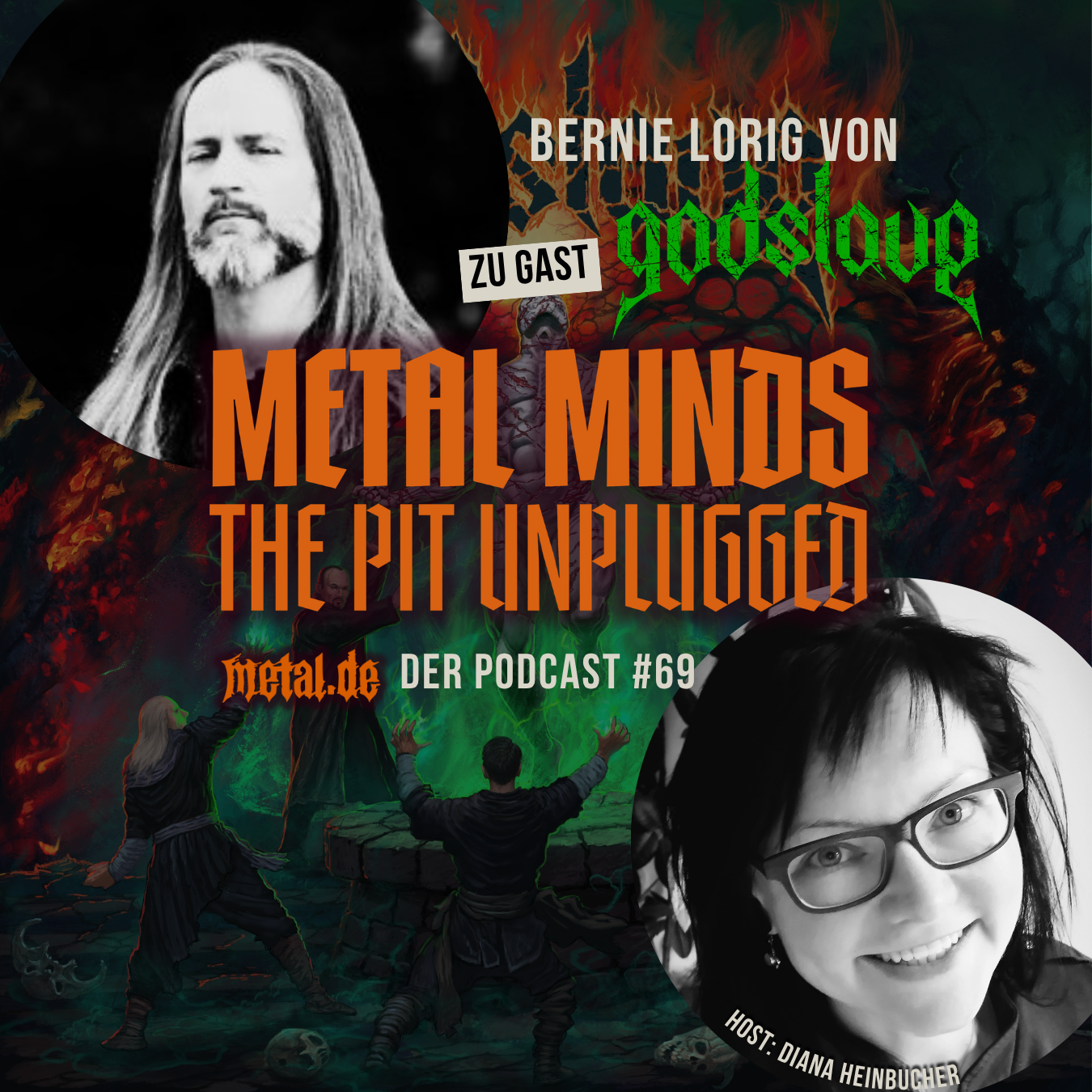 Metal Minds #69 mit Bernie von GODSLAVE episode artwork