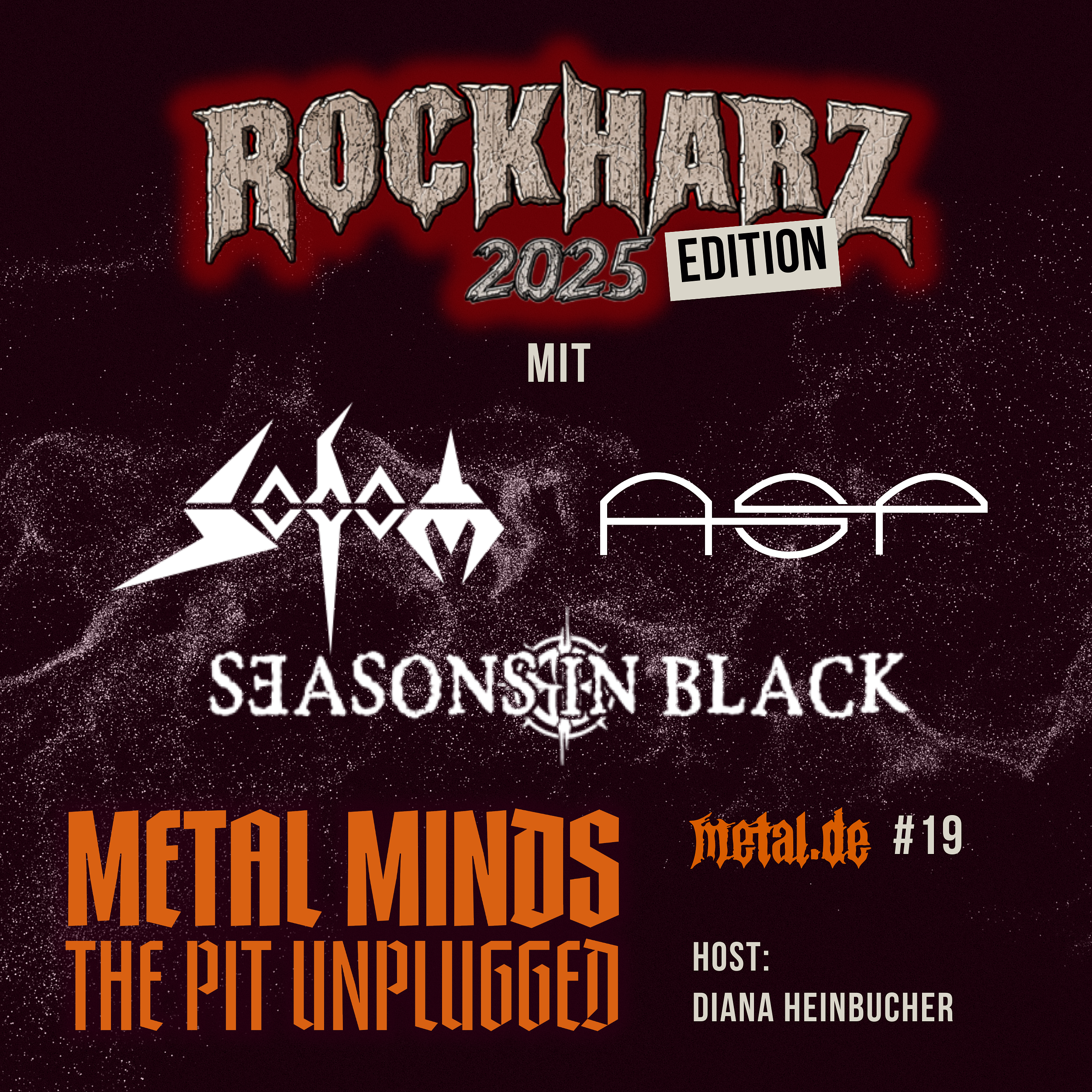 #19 ROCKHARZ Edition mit SODOM, ASP und Seasons in Black episode artwork