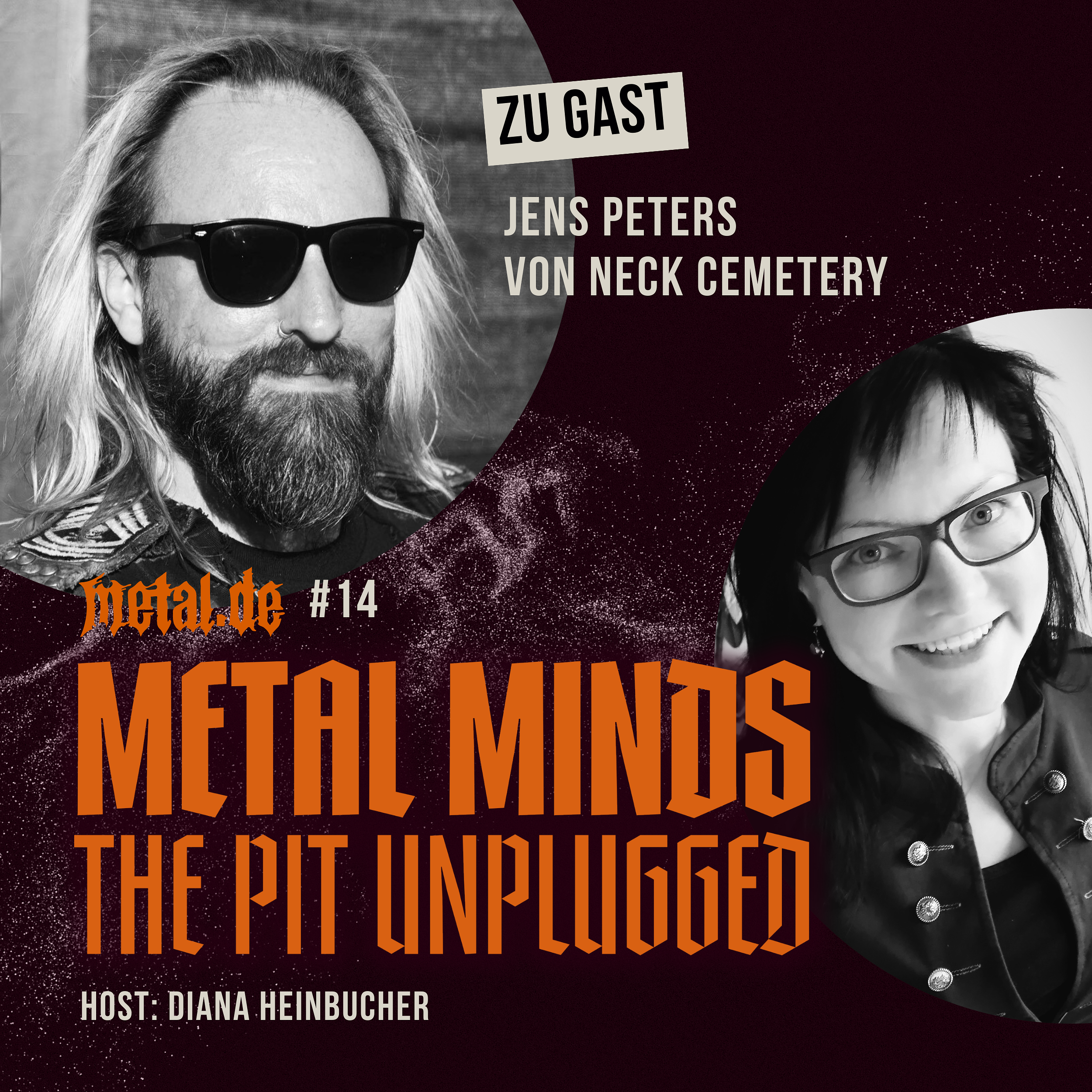 #14 mit Jens Peters von NECK CEMETERY und dem Rock Hard Magazin episode artwork