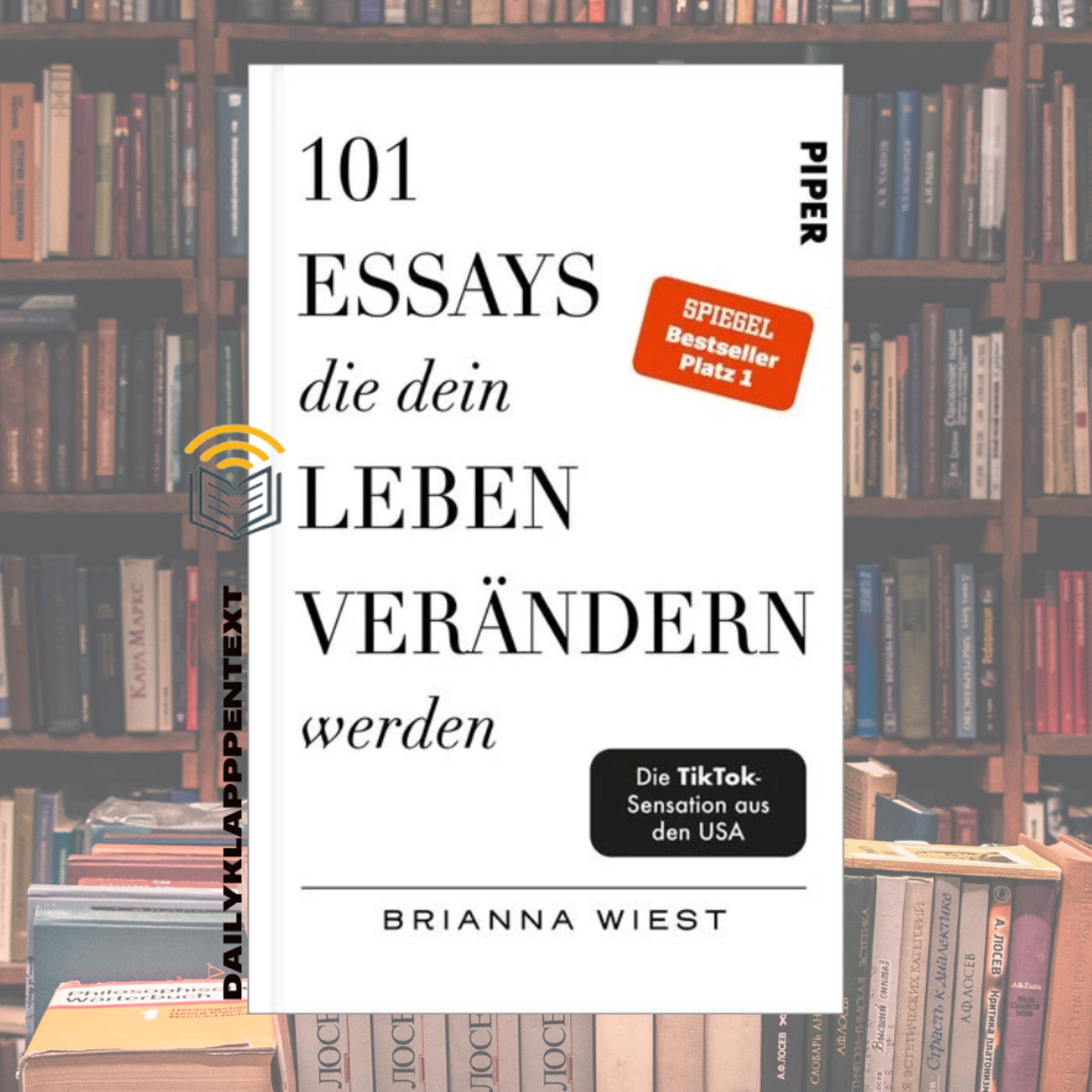 Folge 36: 101 ESSAYS die dein Leben verändern werden | Sachbuch episode artwork