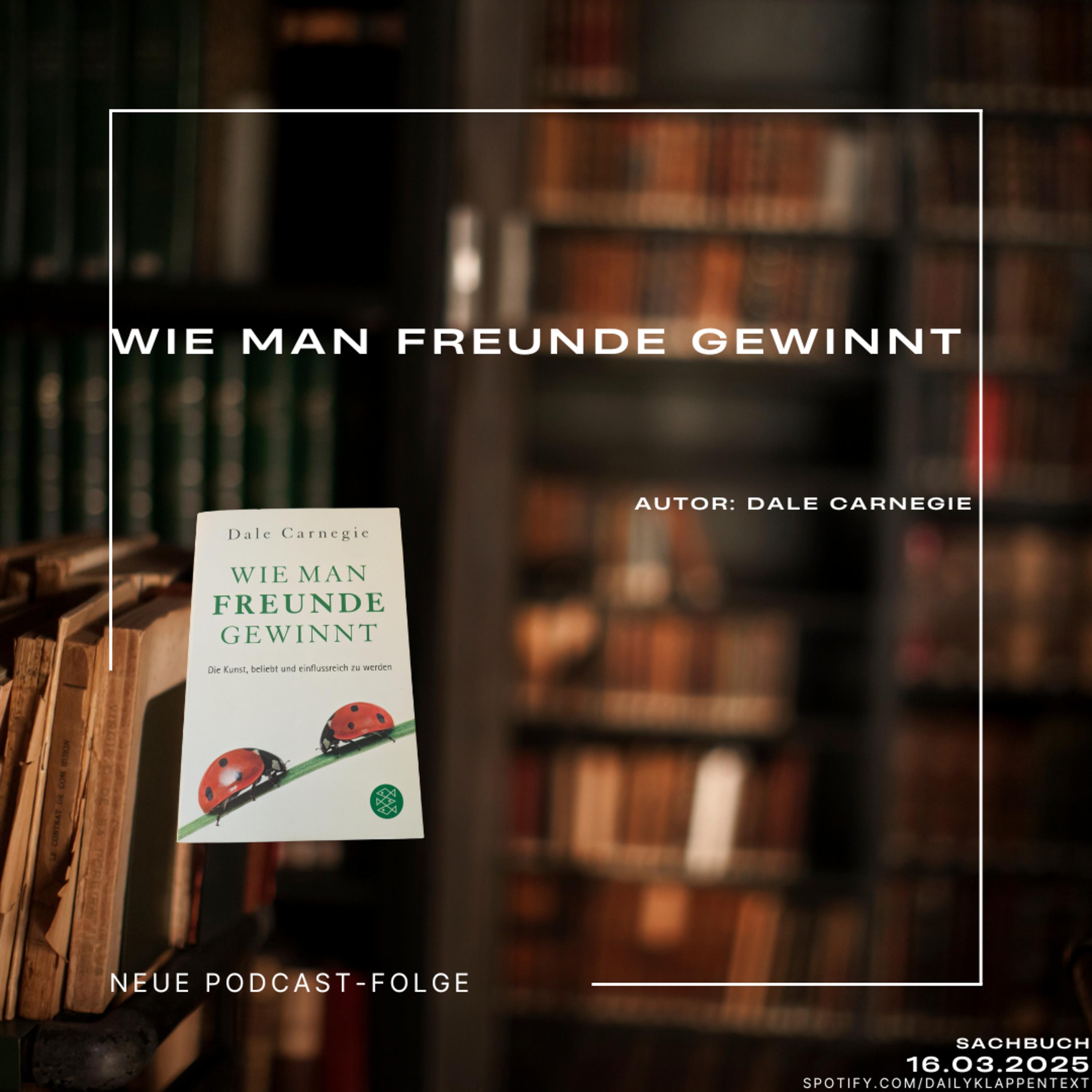 Folge 122: Wie man Freunde gewinnt | Sachbuch episode artwork