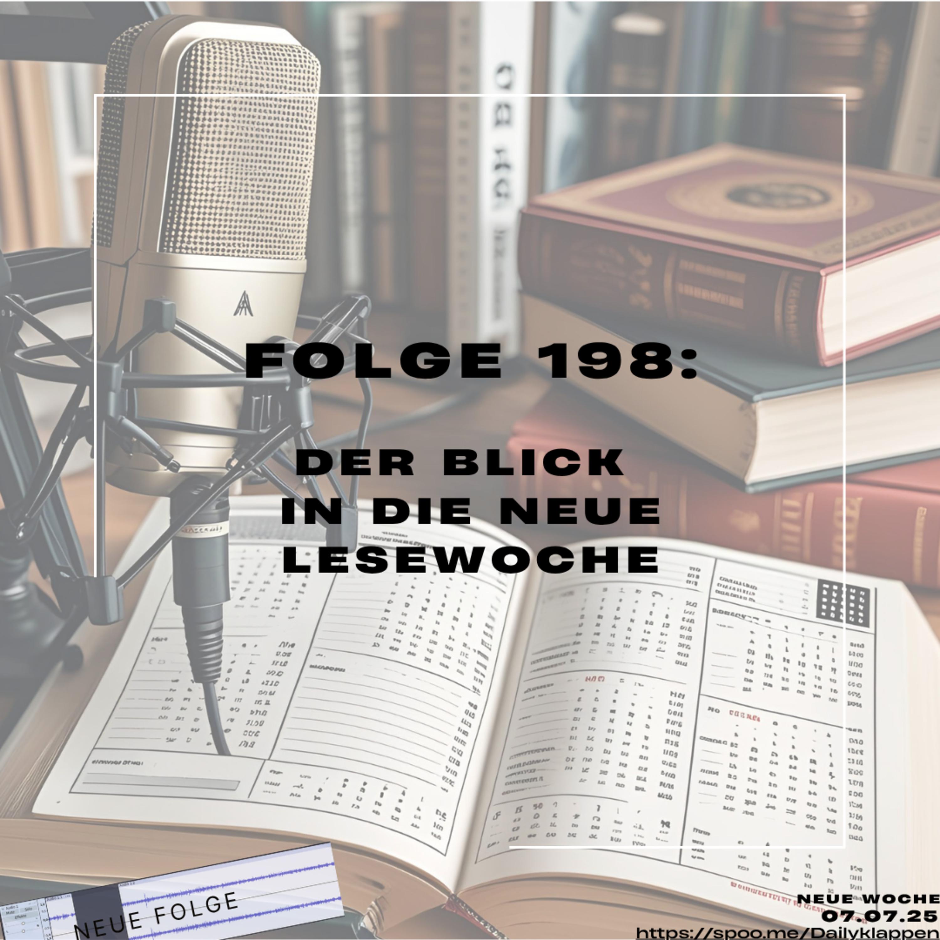 Folge 198: Blick in die Lesewoche | Talk am Montag episode artwork