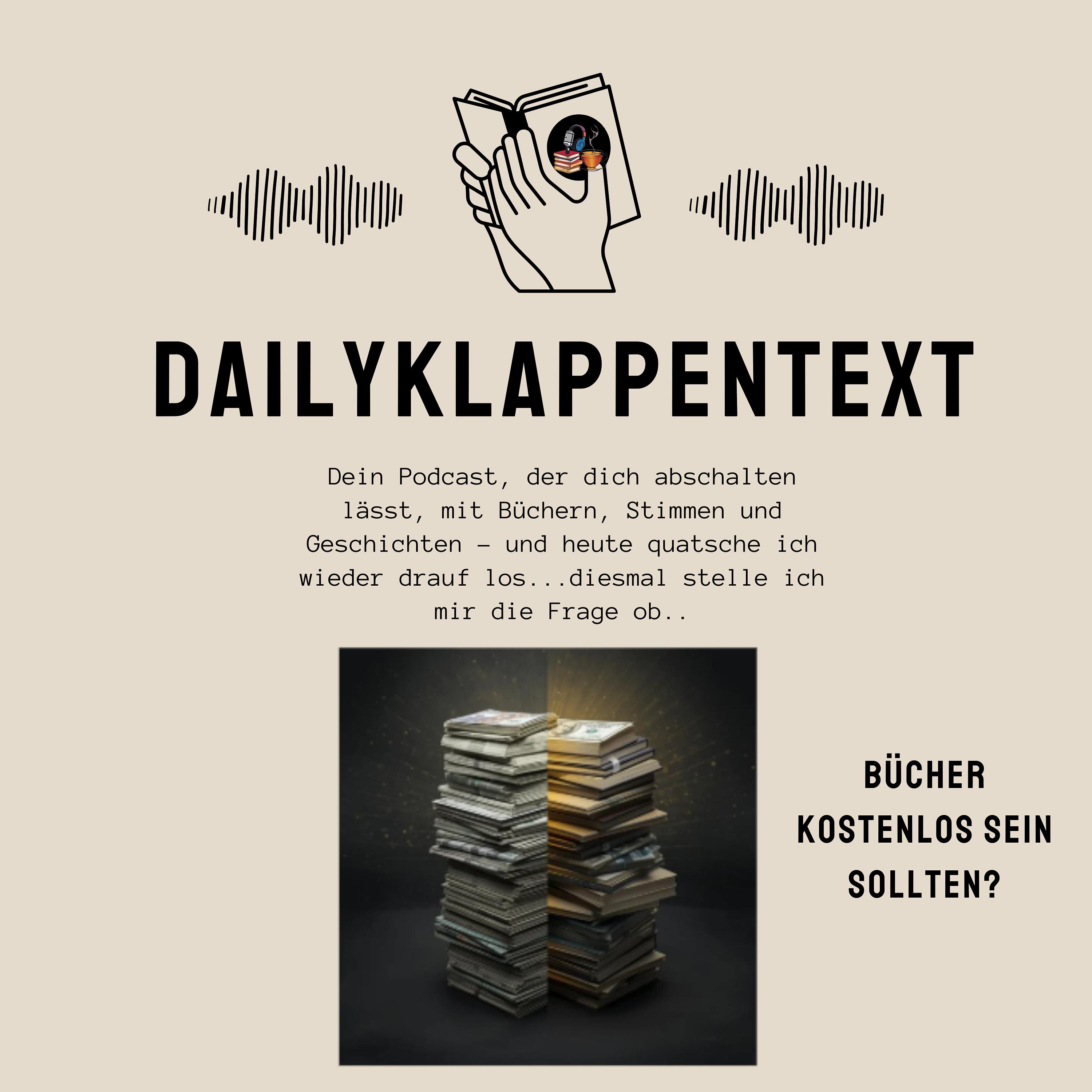 Folge 272: Sollten Bücher kostenlos sein? | Talk episode artwork