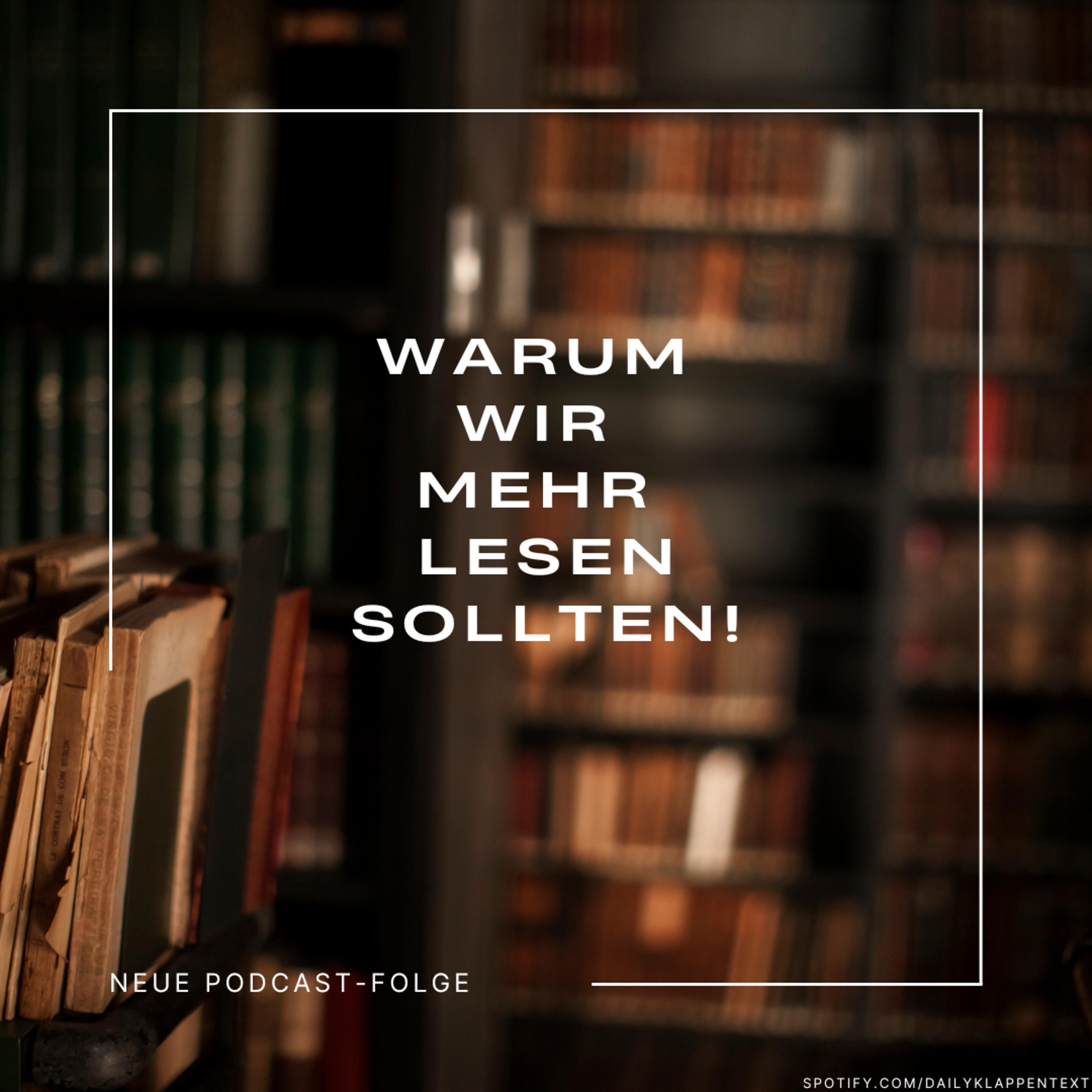 Folge 106: Warum wir mehr LESEN sollten! | Diskussion episode artwork