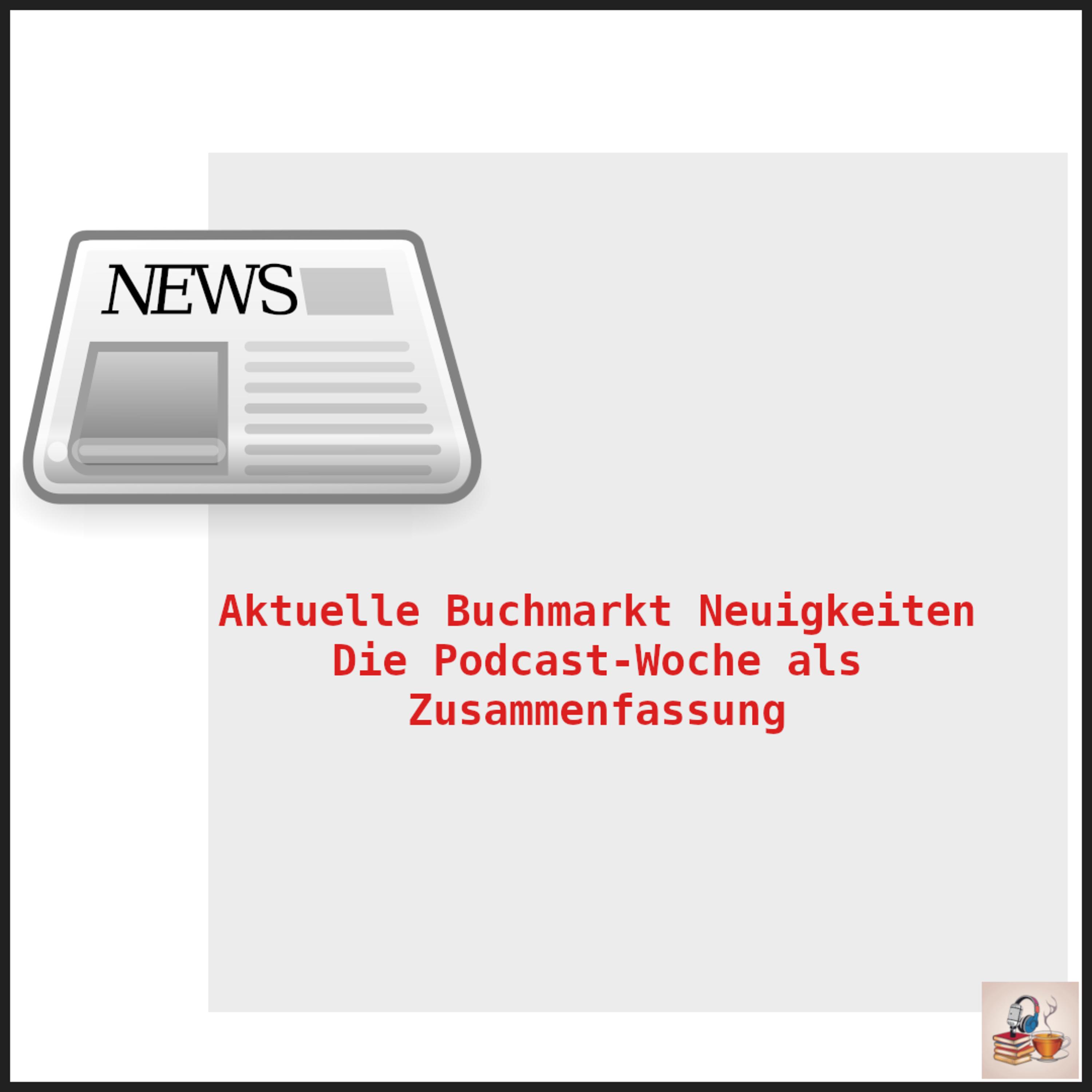 Folge 239: Aktuelle Buchmarkt-News u. Podcast-Zusammenfassung episode artwork