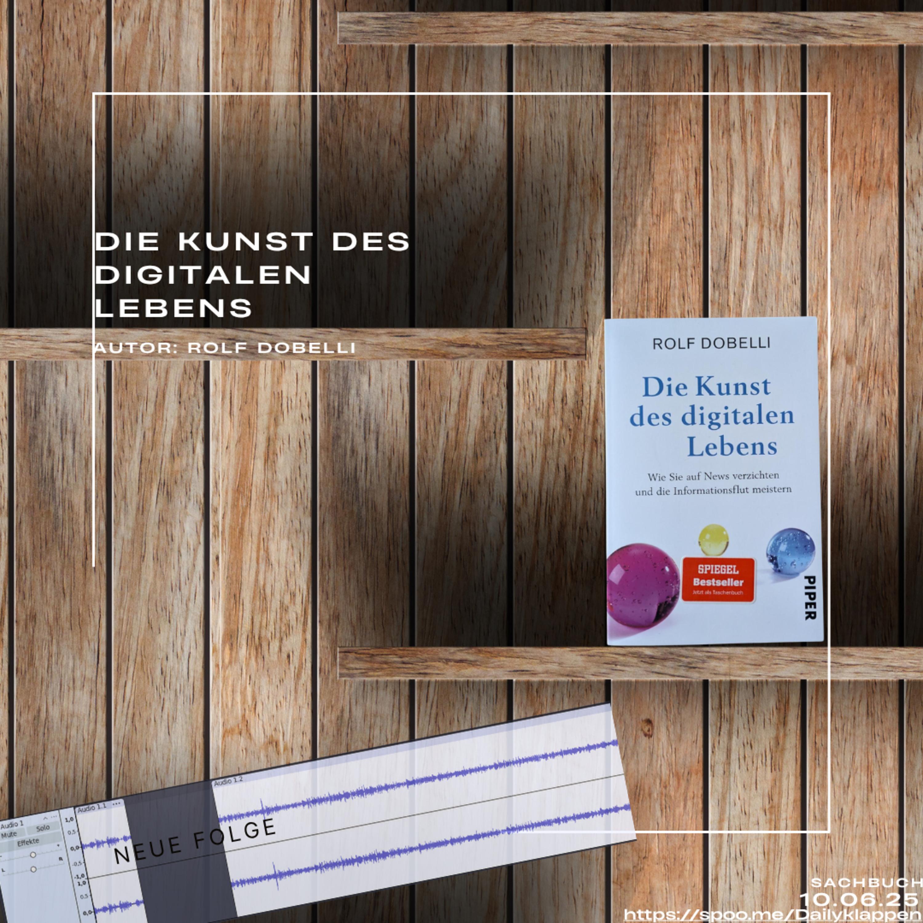 Folge 185: Die Kunst des digitalen Lebens | Sachbuch episode artwork