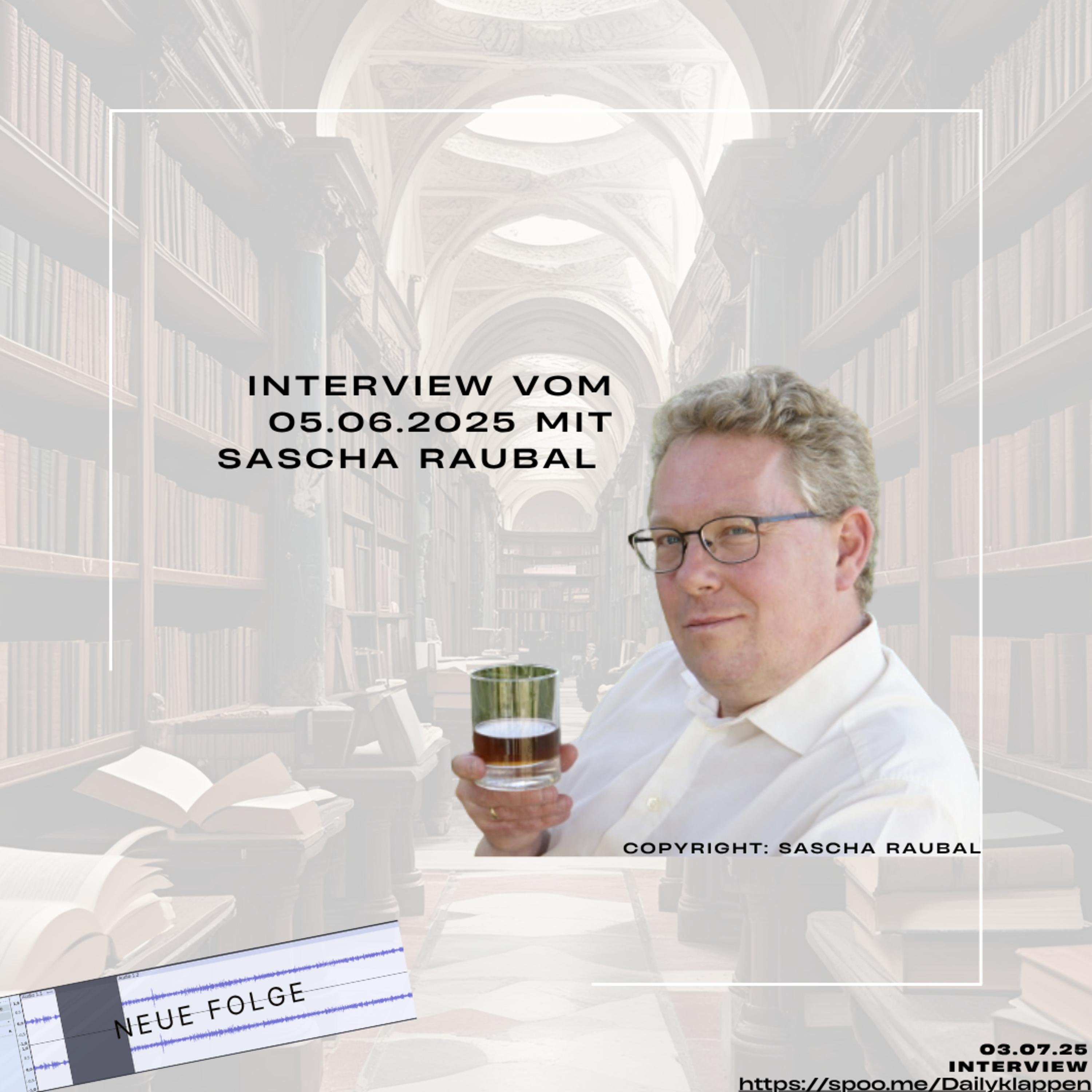 Folge 194: Interview mit dem Autor Sascha Raubal | Interview episode artwork