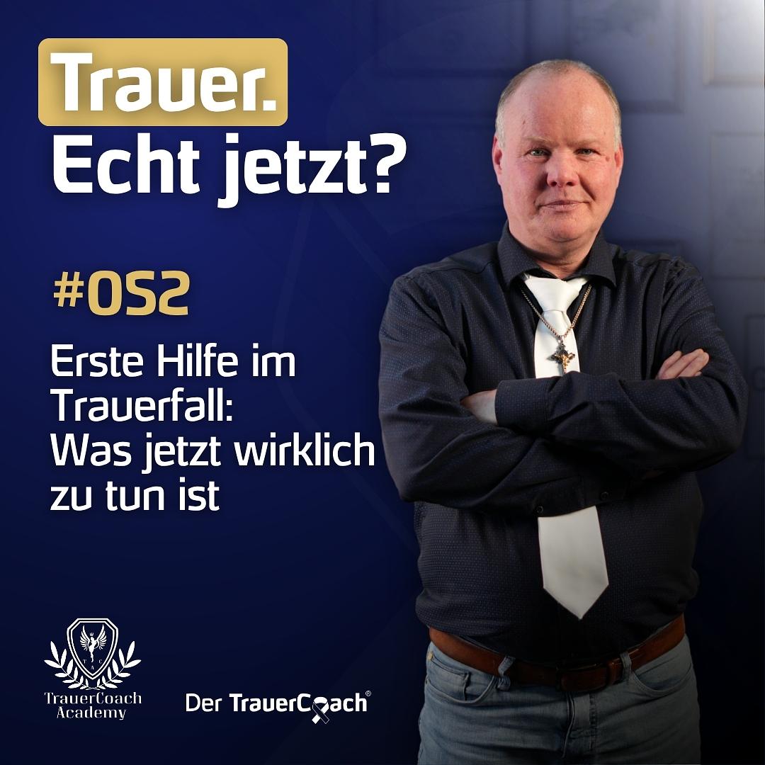 Erste Hilfe im Trauerfall: Was jetzt wirklich zu tun ist und wie du einen Abschied mit Herz gestaltest episode artwork