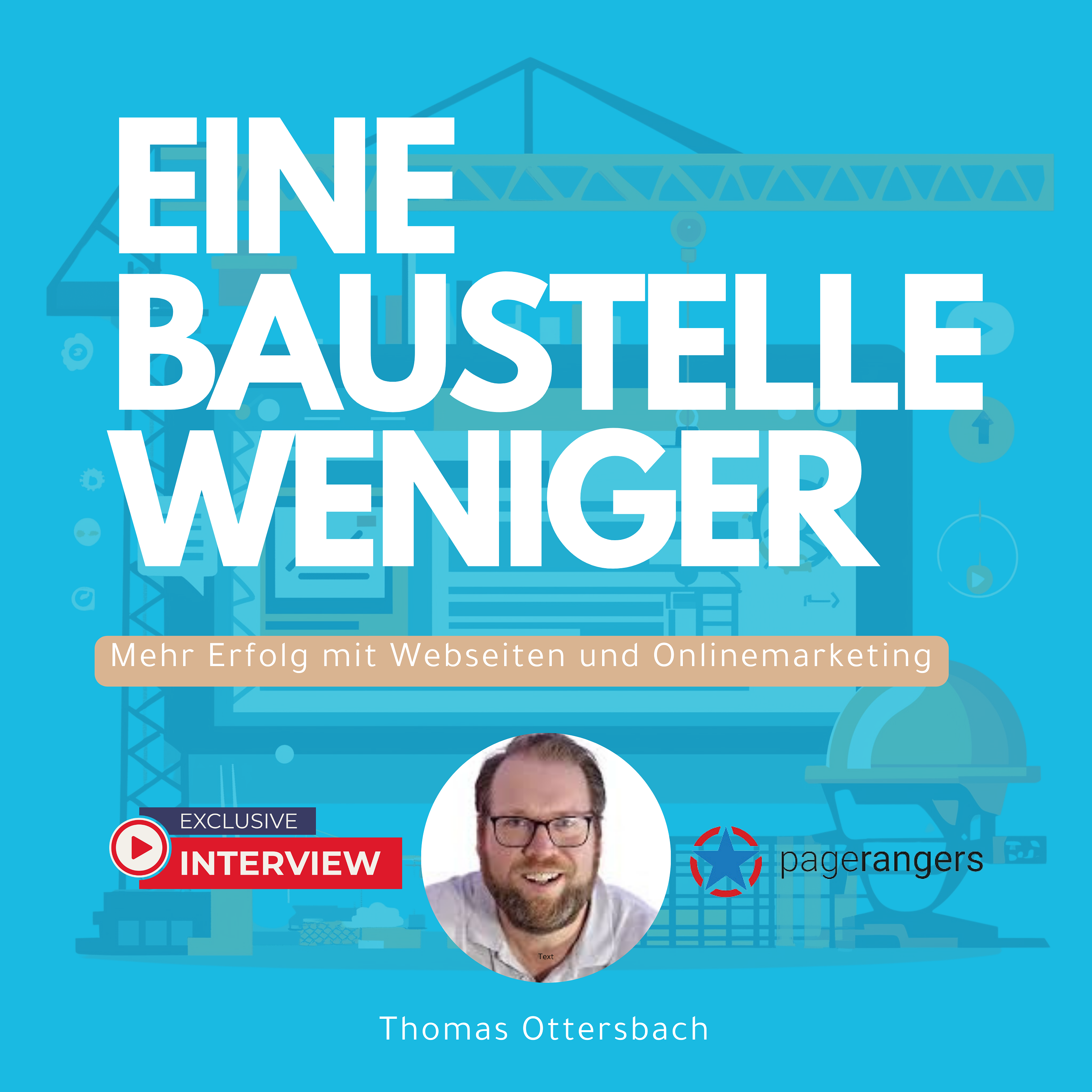EINE BAUSTELLE WENIGER