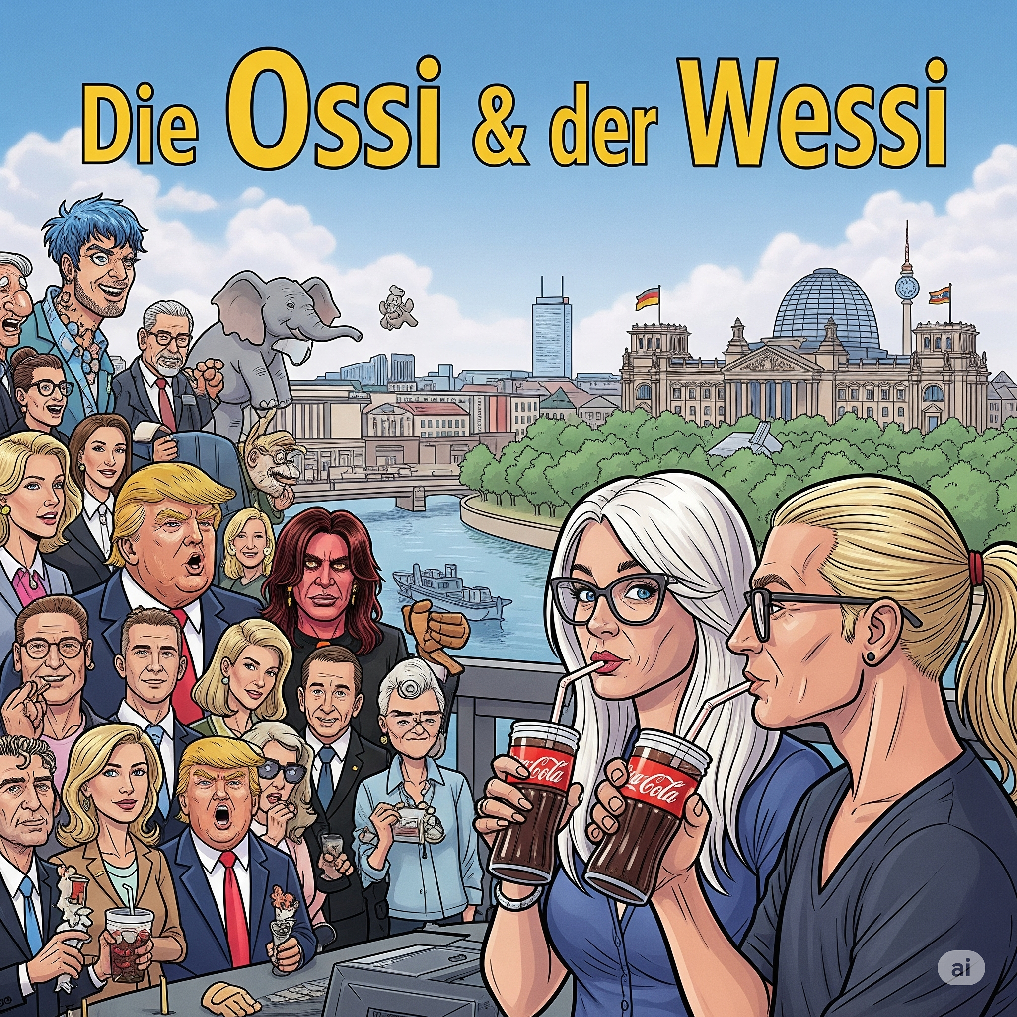 die Ossi & der Wessi