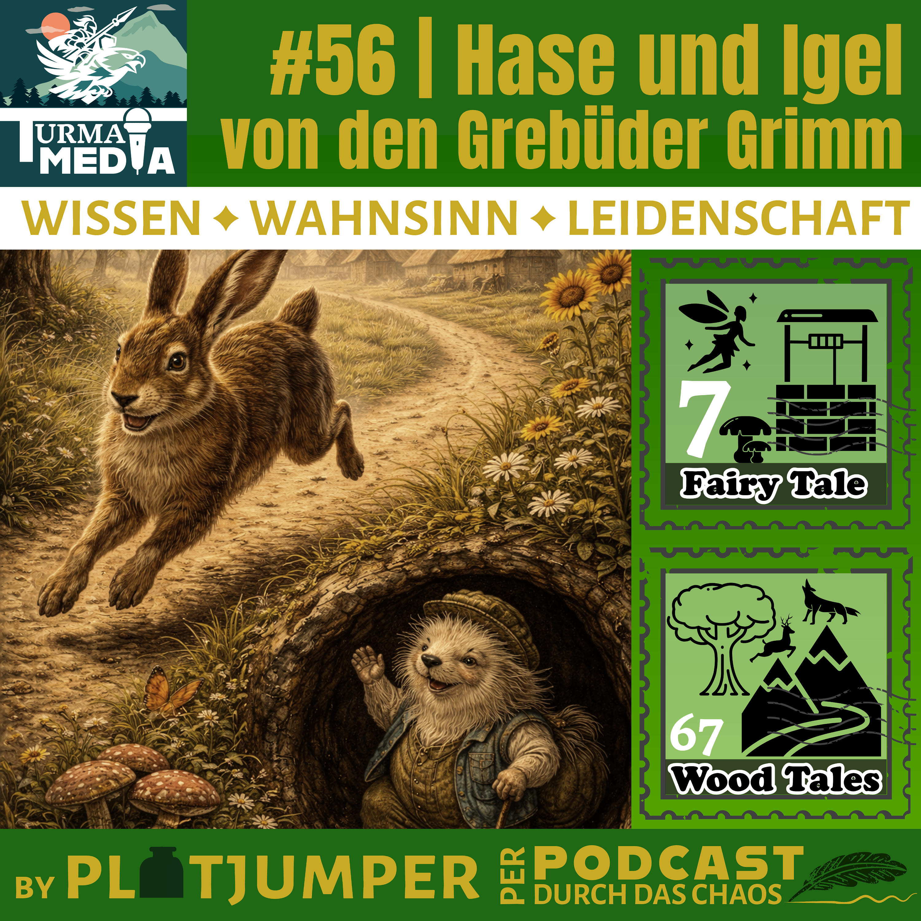 #56 | Hase und Igel | von den Gebrüder Grimm episode artwork