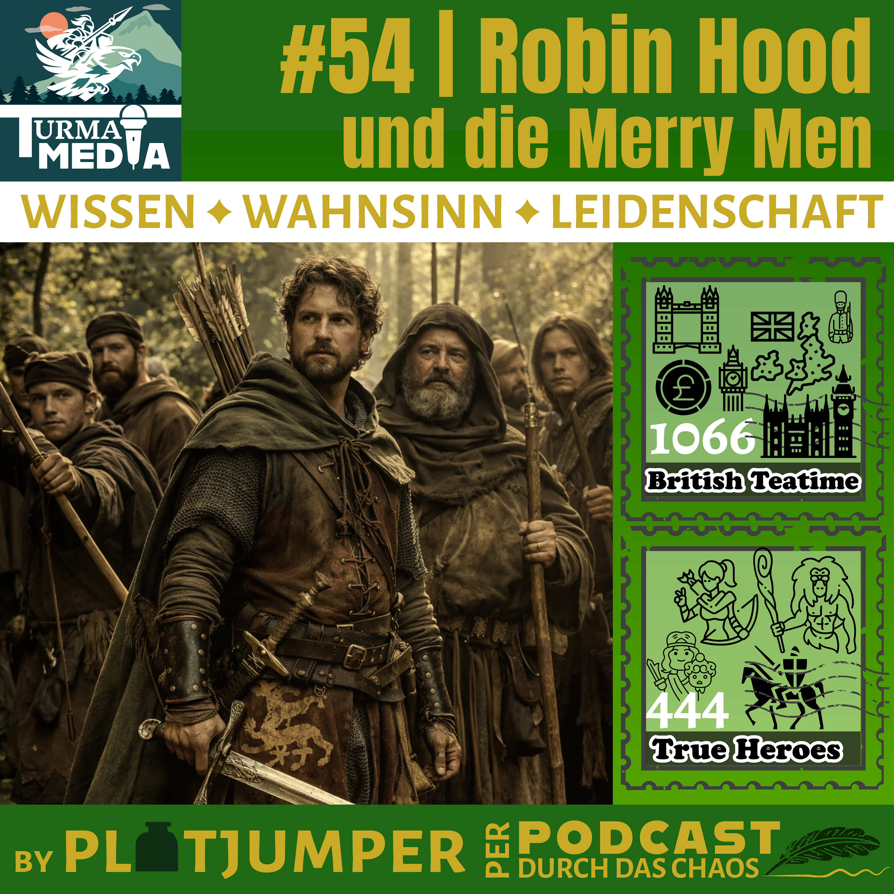 #54 Robin Hood und die Merry Men episode artwork