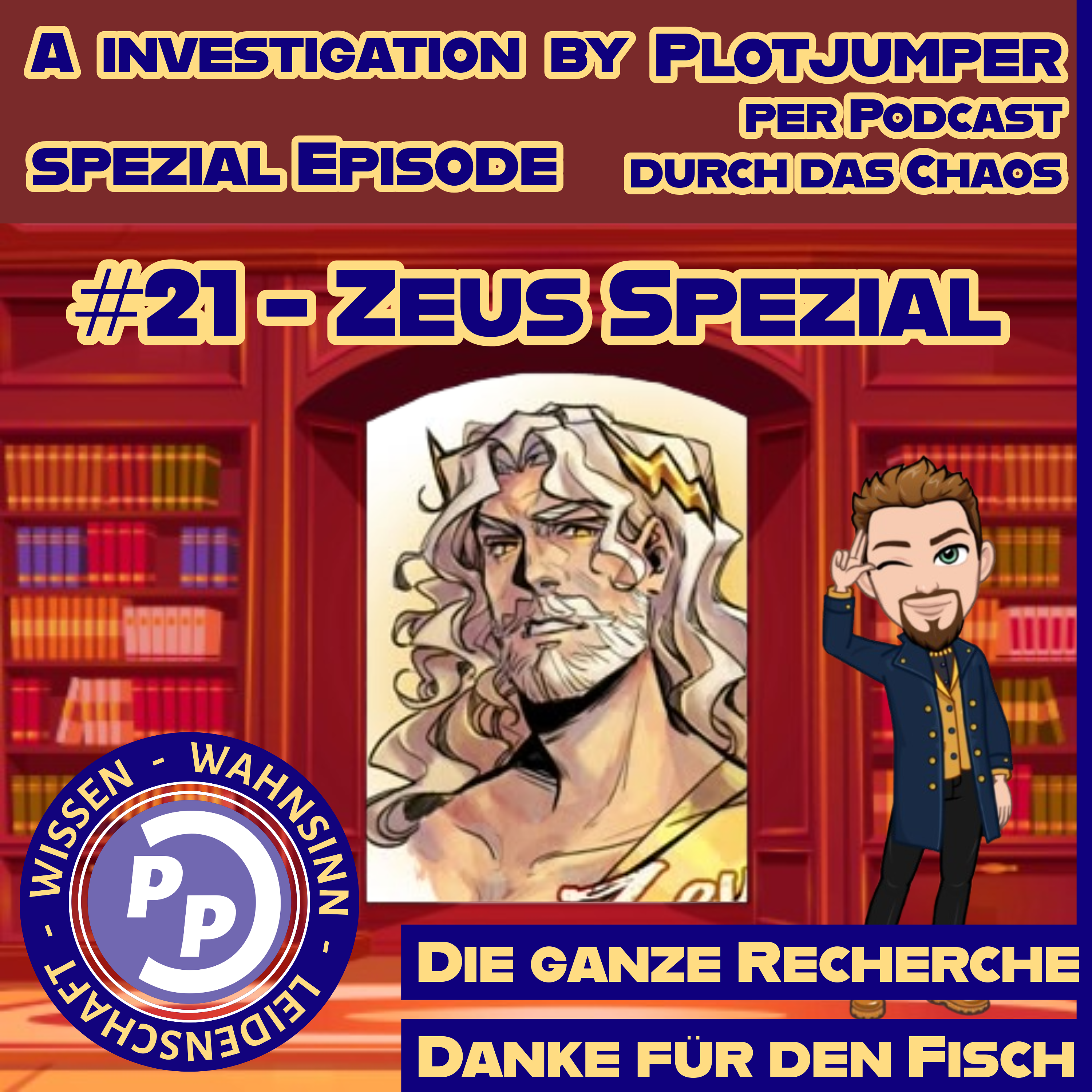 #21 - Zeus Spezial - Therapie mit Ganymed, Lena, Aikos und Calisto - Investigation Jump episode artwork