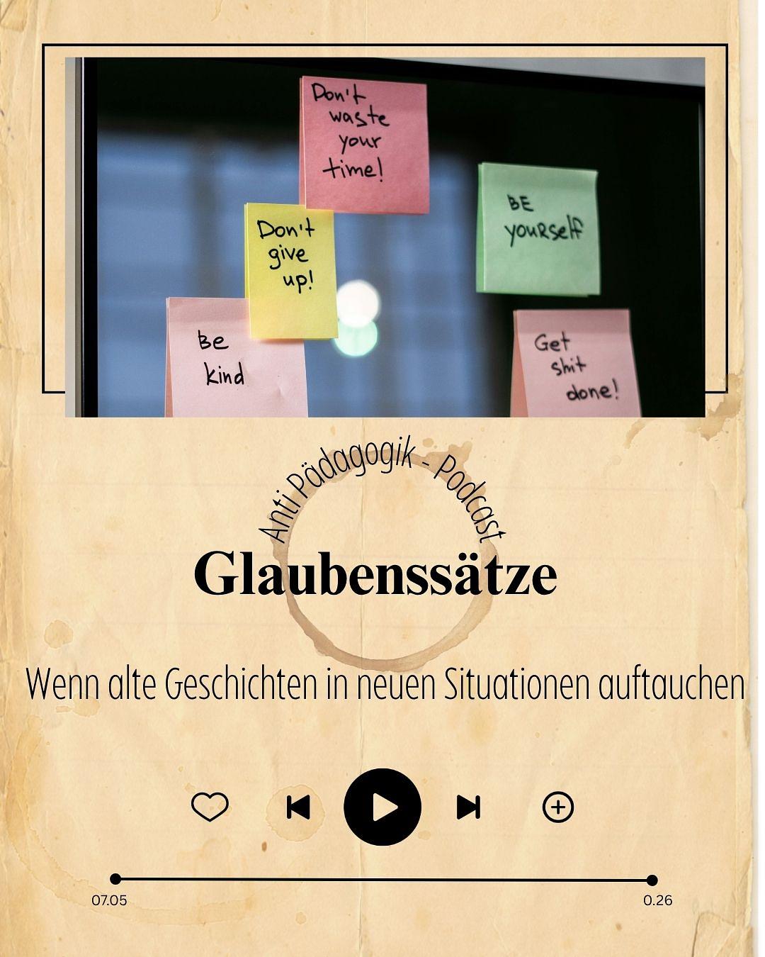 Glaubenssätze episode artwork