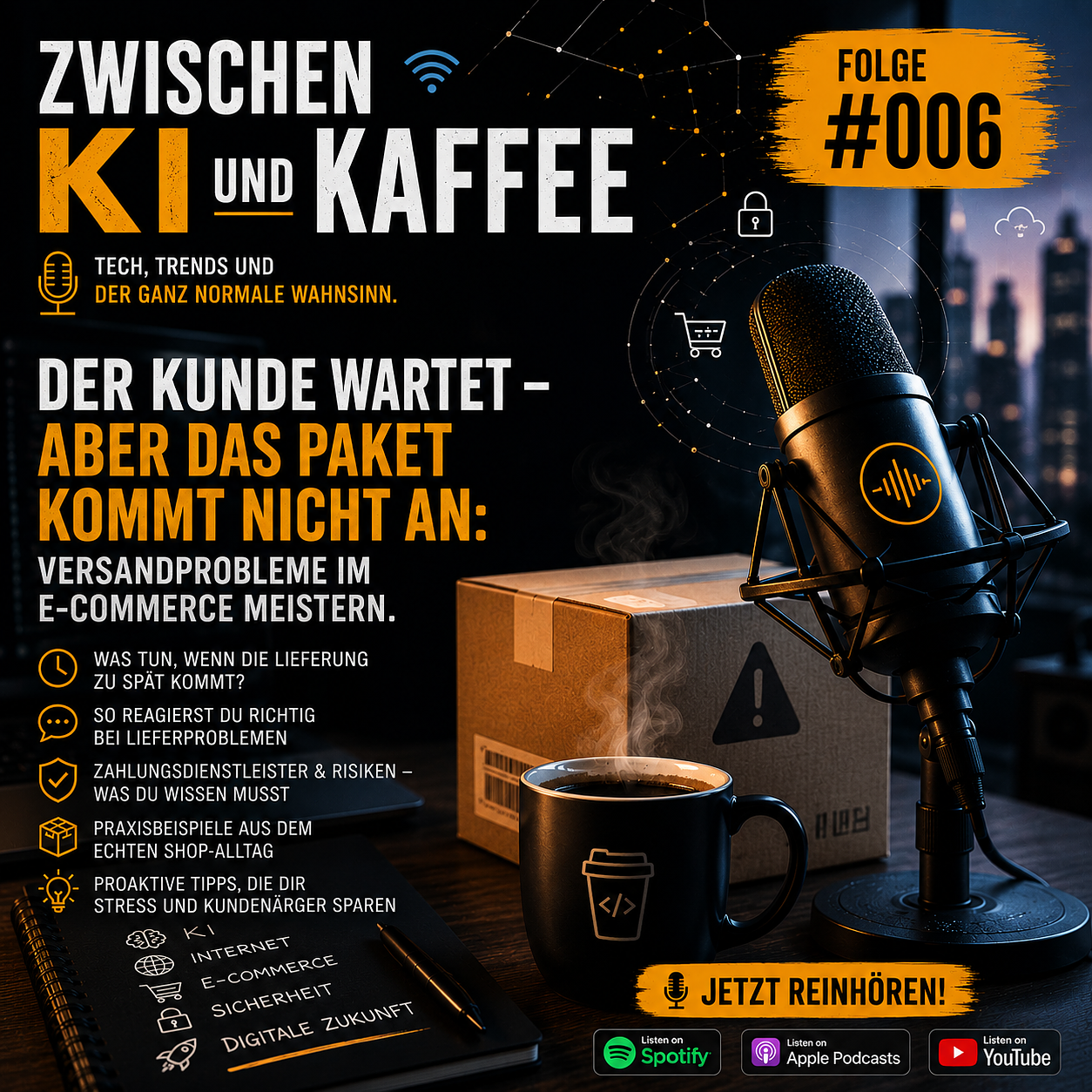 Der Kunde wartet – und dein Paket ist verschwunden: Versandprobleme im E-Commerce meistern episode artwork