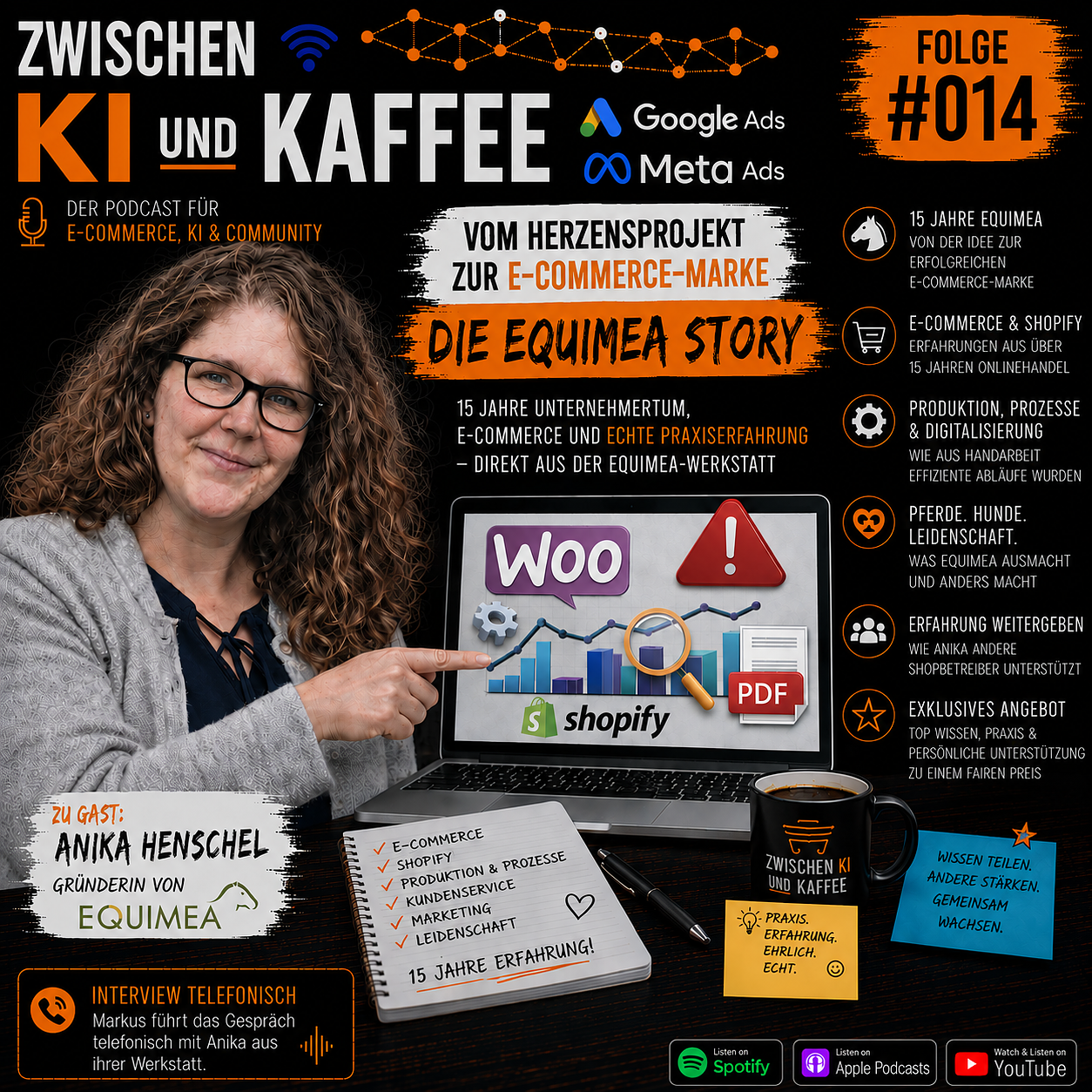 Vom Herzensprojekt zur E-Commerce-Marke – Die EQUIMEA Story episode artwork