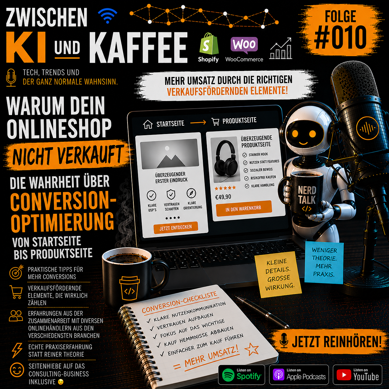 Warum dein Onlineshop nicht verkauft – Die Wahrheit über Conversion-Optimierung episode artwork