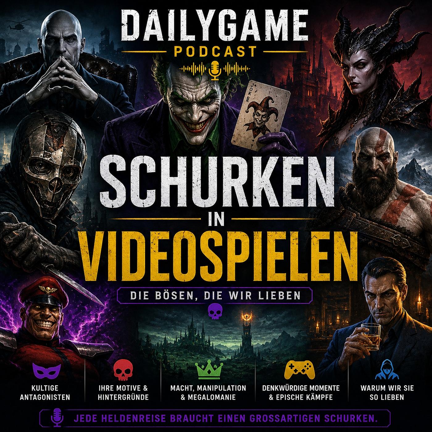 Schurken in Videospielen - Unsere Lieblings-Bösewichte episode artwork