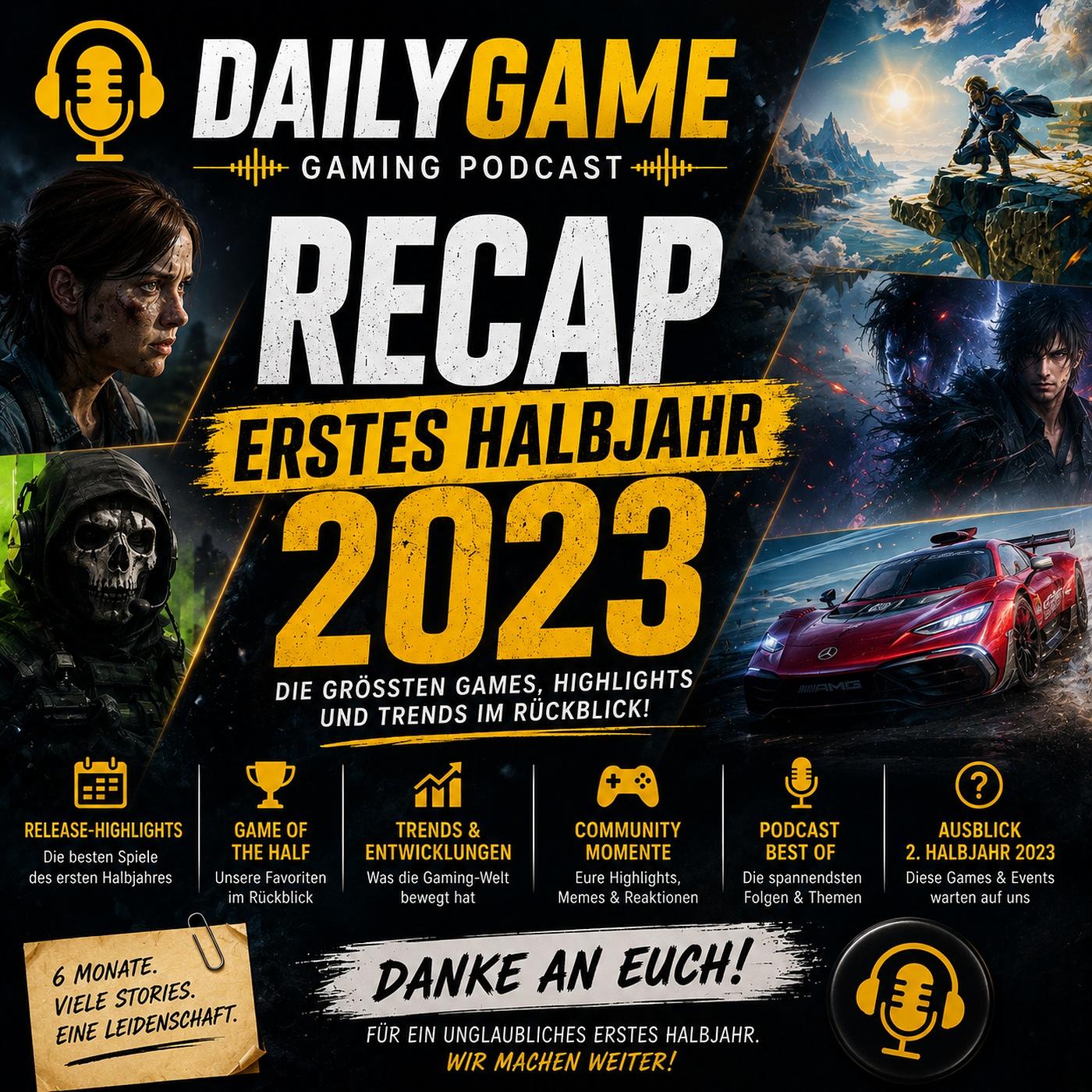 Recap des ersten Gaming-Halbjahres 2023 episode artwork