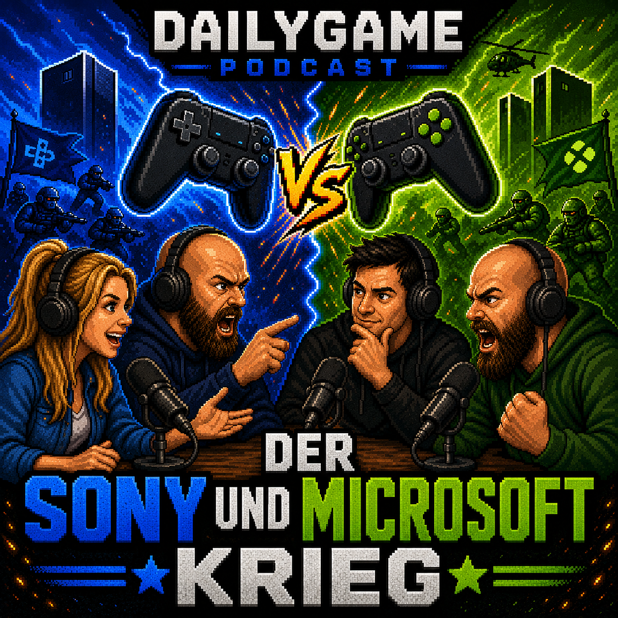 Der Sony und Microsoft Gaming-Krieg - Gibt es diesen überhaupt? episode artwork