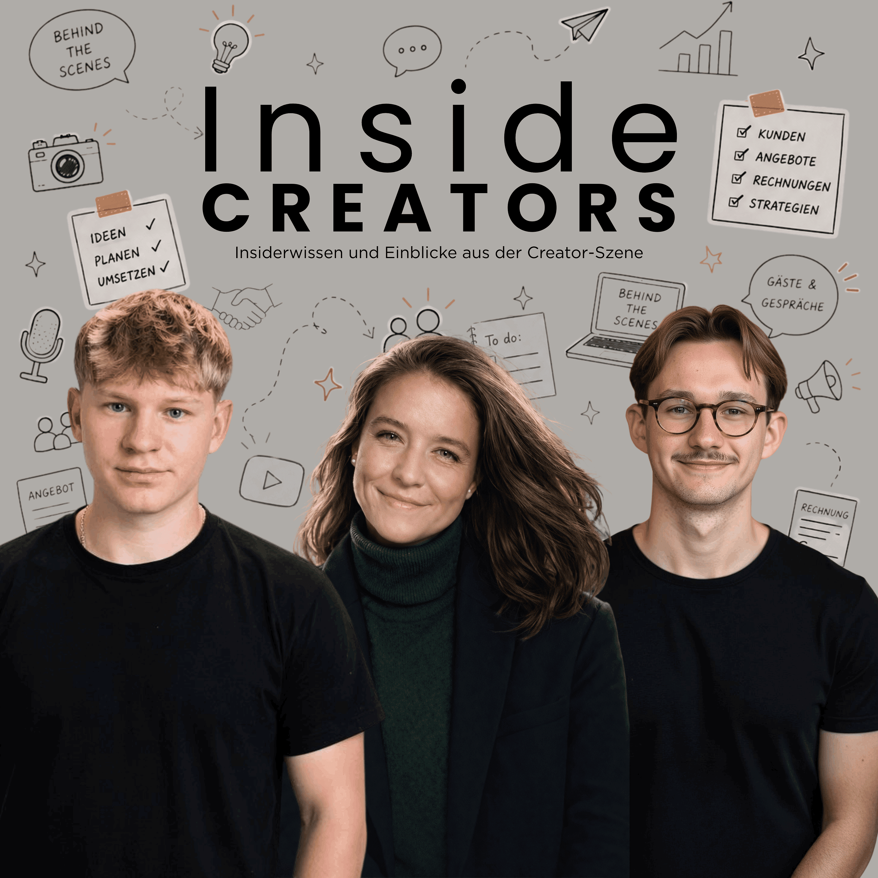 Selbstständig & ständig überfordert? Klartext zum Alltag | Inside Creators #4 episode artwork
