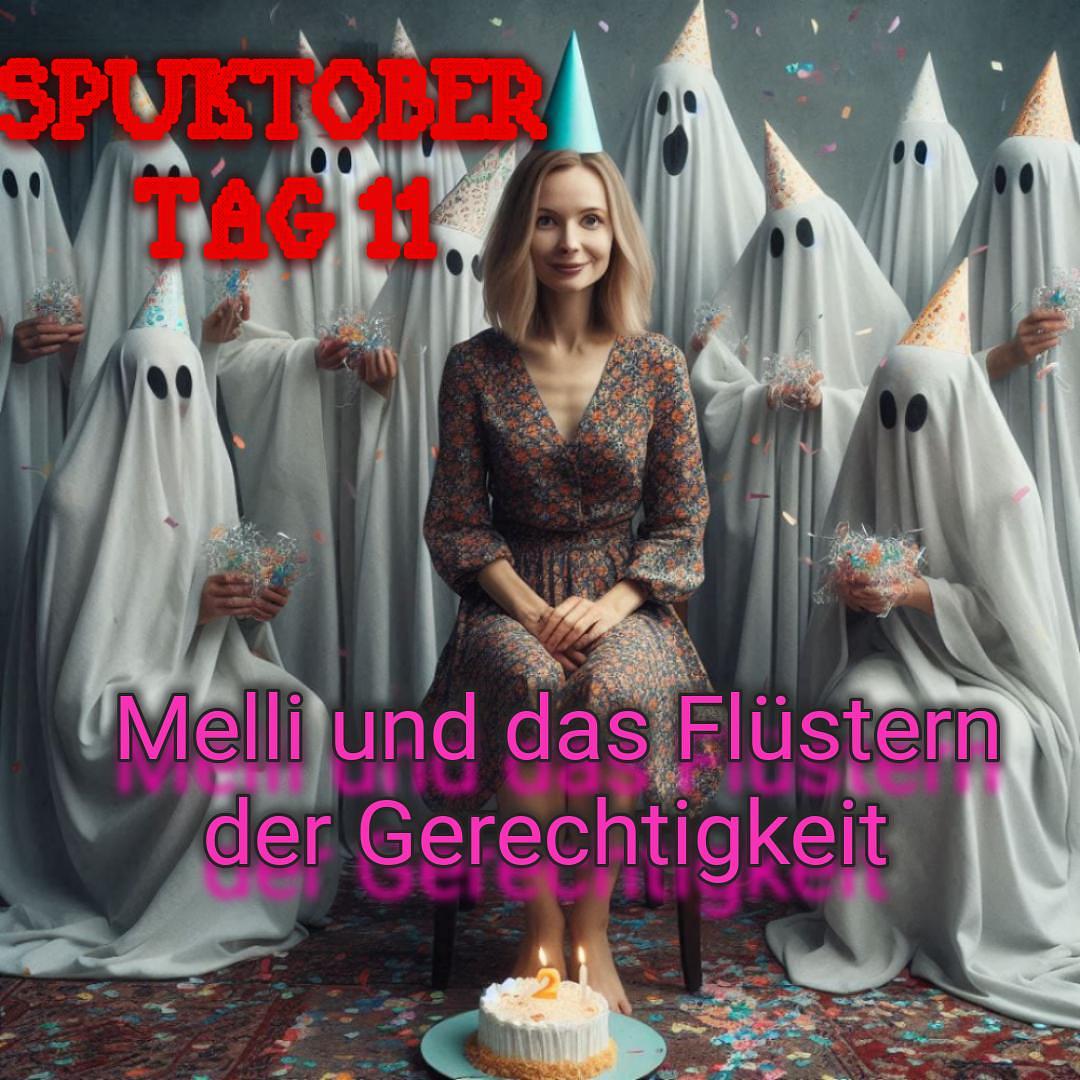 Geister Cafè - Spuktober 2024 Tag 11 - Melli liest Das Flüstern der Gerechtigkeit episode artwork