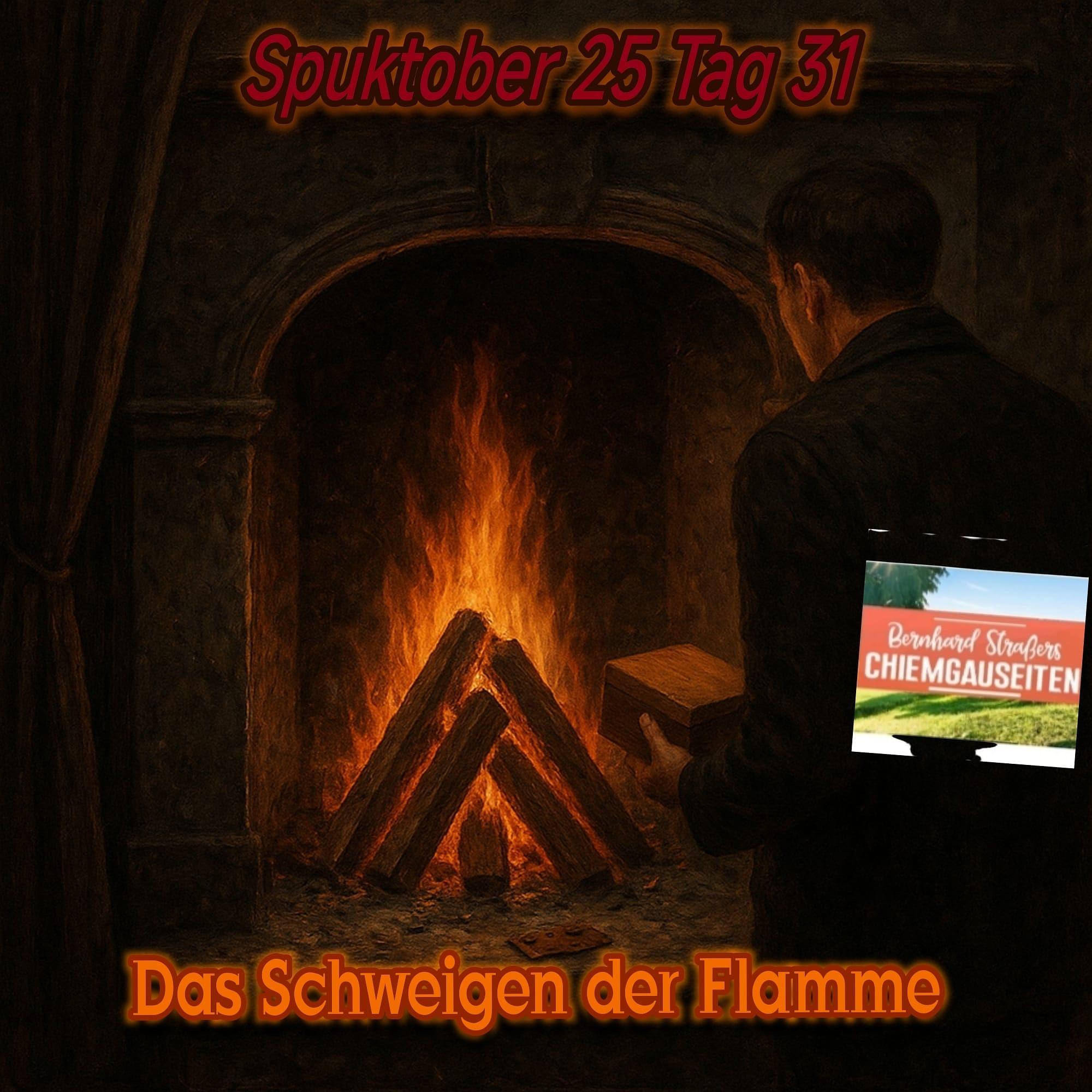 Geister Cafè - Spuktober 2025 - Tag 31 - Ilki liest "Das Schweigen der Flamme" von Bernhard Straßer episode artwork