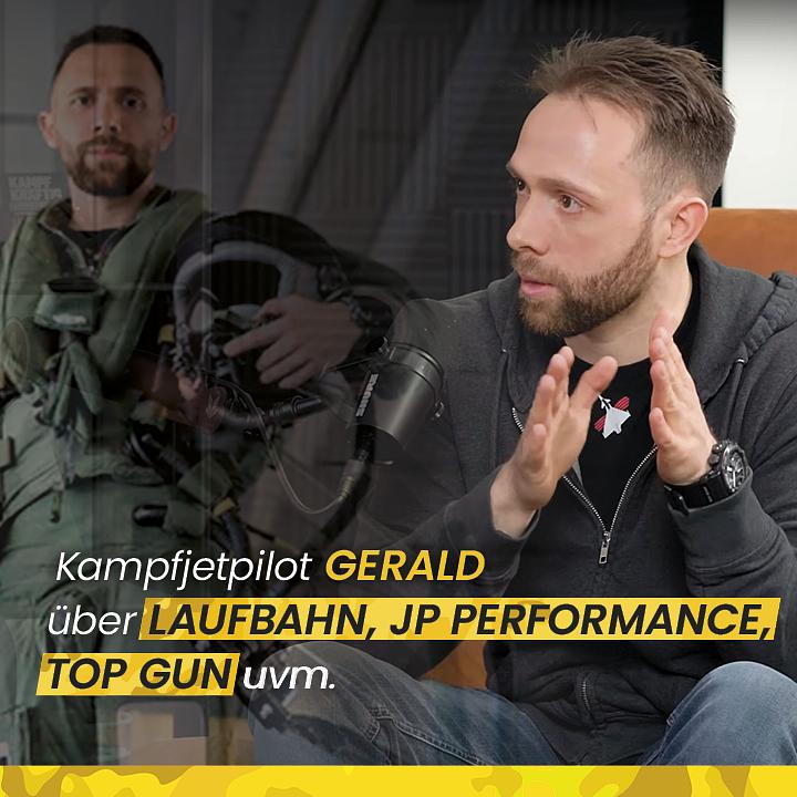 Kampfjetpilot Gerald über seine Laufbahn, JP Performance, Top Gun uvm. | NXTGEN Podcast #35