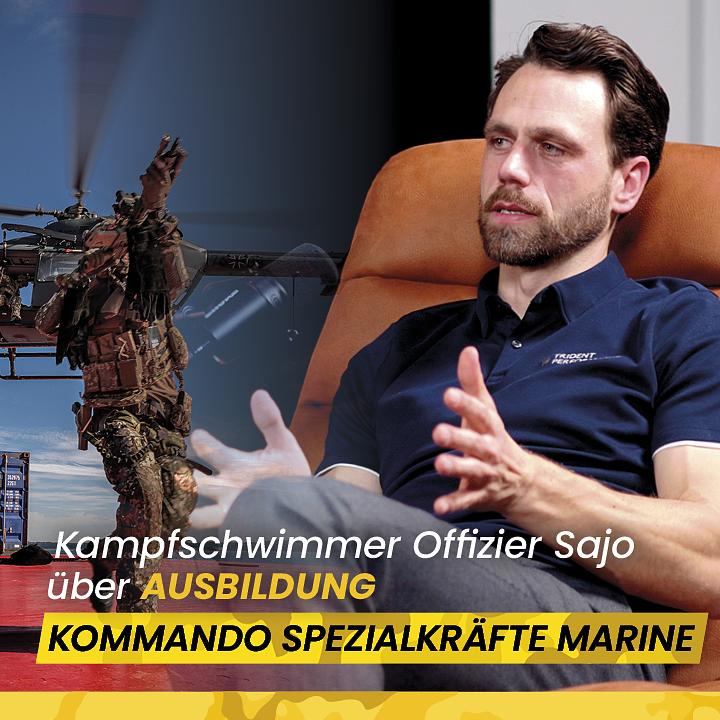 Kampfschwimmer Offizier Sajo über die Ausbildung beim Kommando Spezialkräfte Marine uvm. | NXTGEN Podcast #34