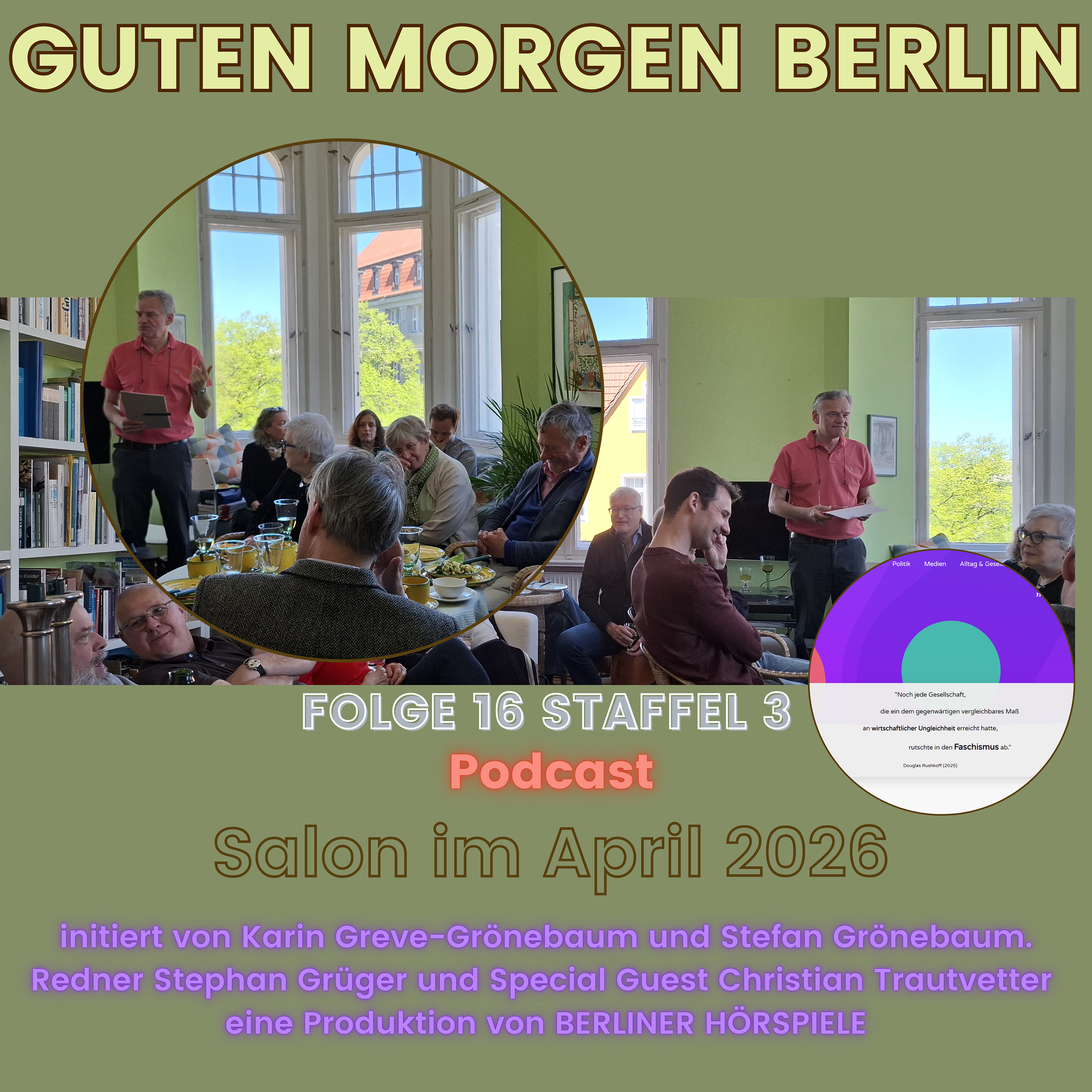Guten Morgen Berlin - Der Podcast - zu Gast beim Salon im April 2026 episode artwork