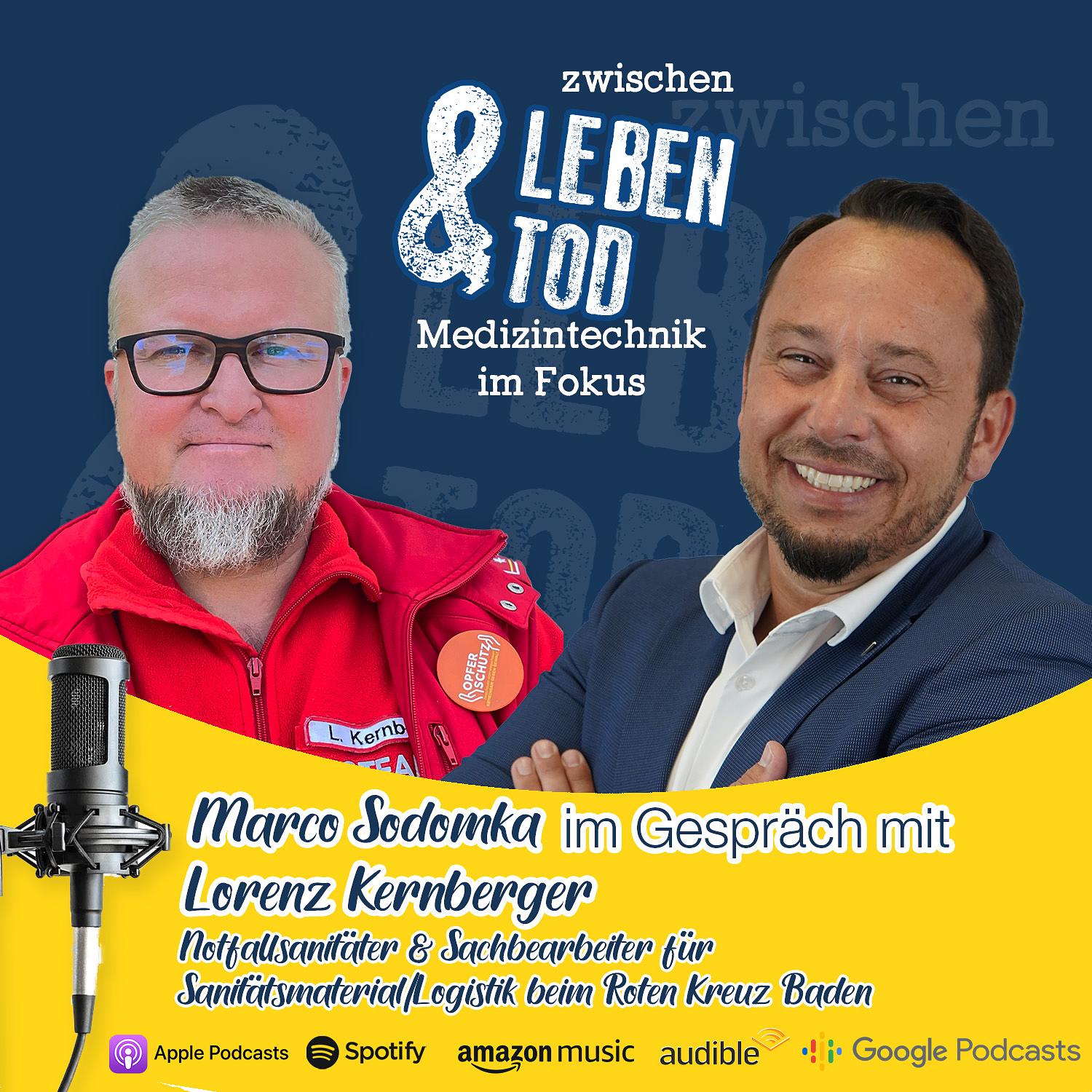 #50 - Lorenz Kernberger, Notfallsanitäter und Sachbearbeiter für Sanitätsmaterial/Logistik beim Roten Kreuz Baden episode artwork