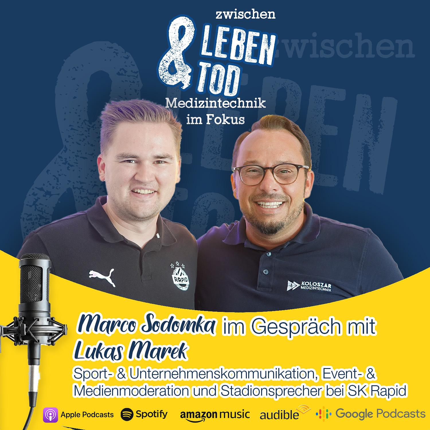 #49 - Lukas Marek, Sport- und Unternehmenskommunikation, Event- & Medienmoderation und Stadtioinsprecher bei SK Rapid episode artwork