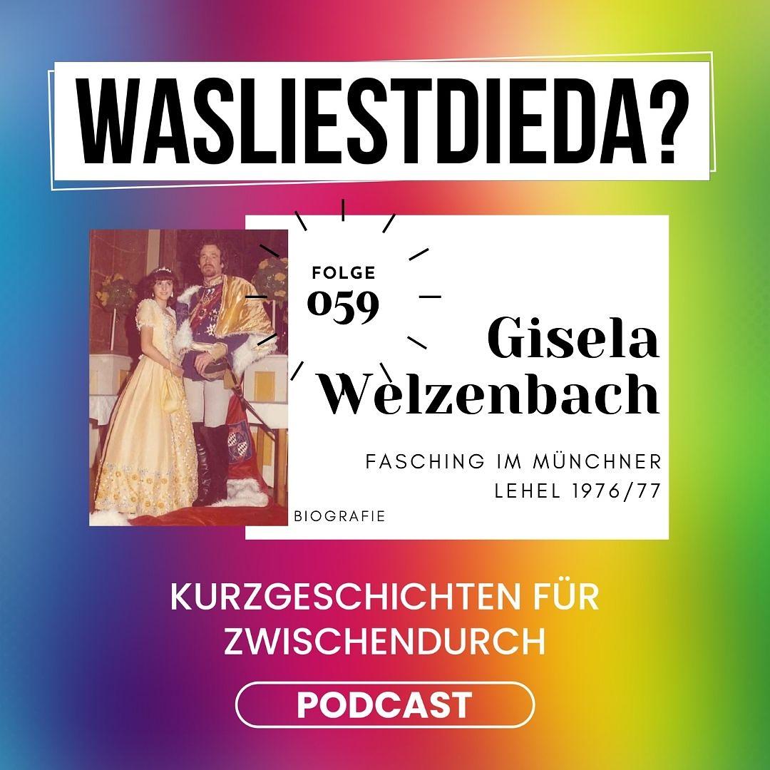 059 Fasching im Münchner Lehel 1976/77 - Gisela Welzenbach episode artwork