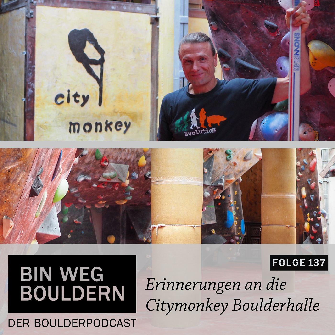 Bin weg bouldern