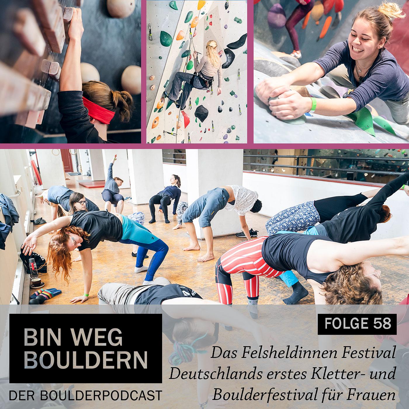Bin weg bouldern