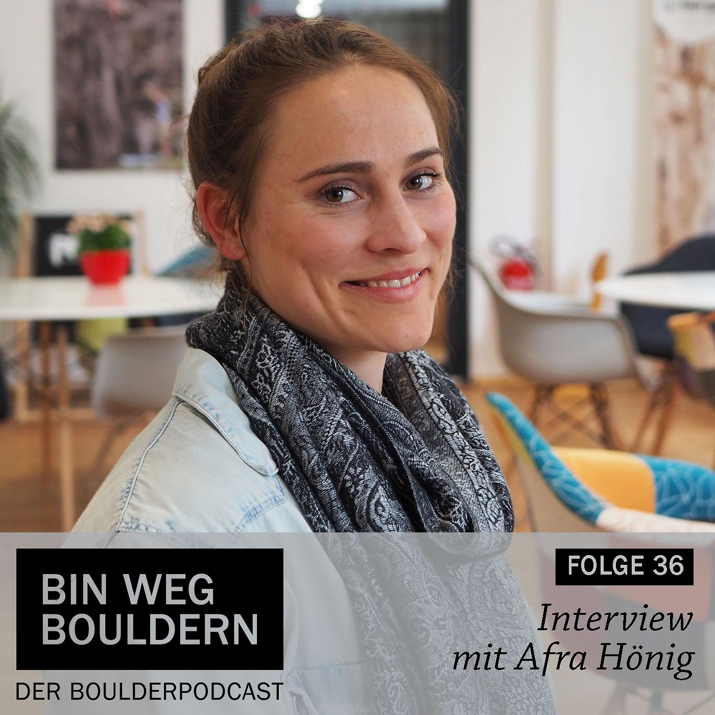 Bin weg bouldern