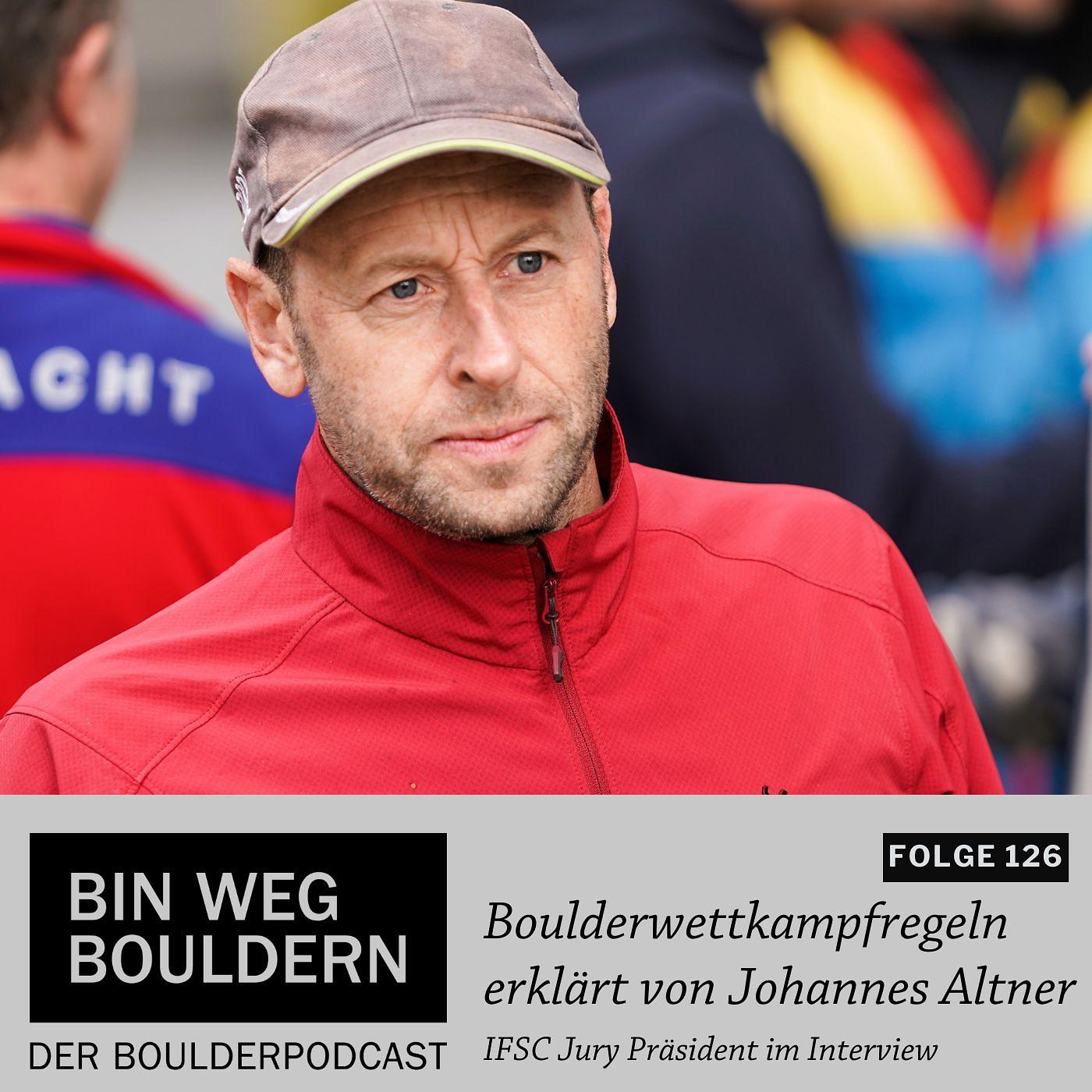 Bin weg bouldern