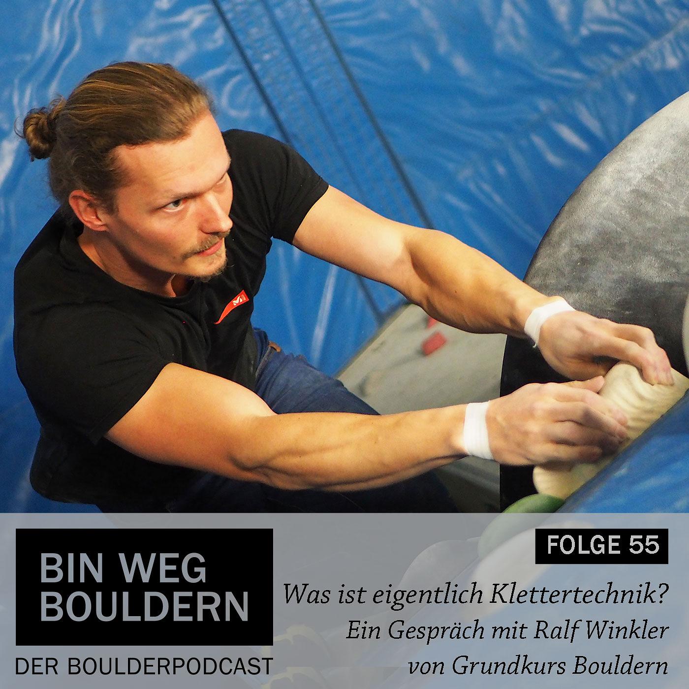 Bin weg bouldern