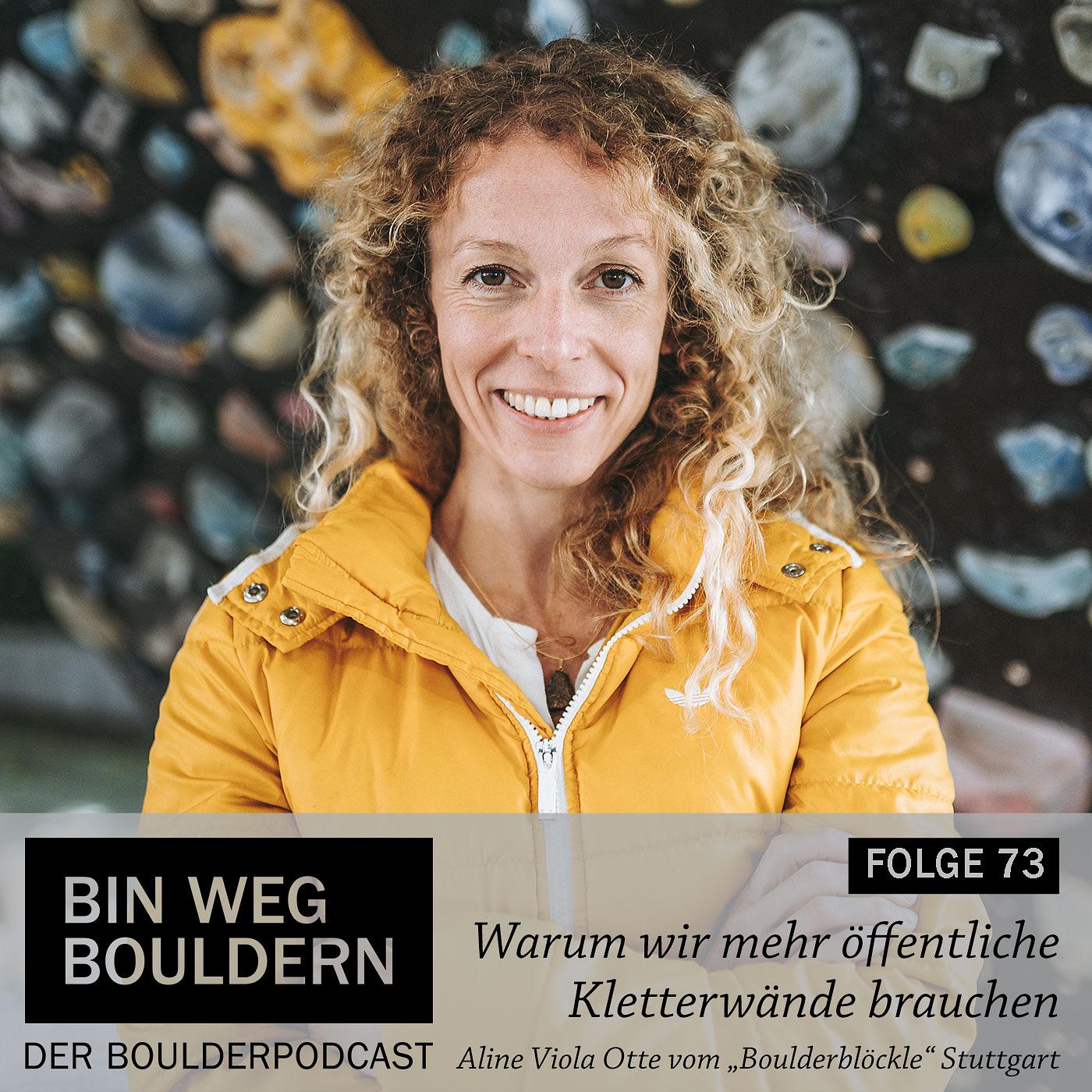 Bin weg bouldern