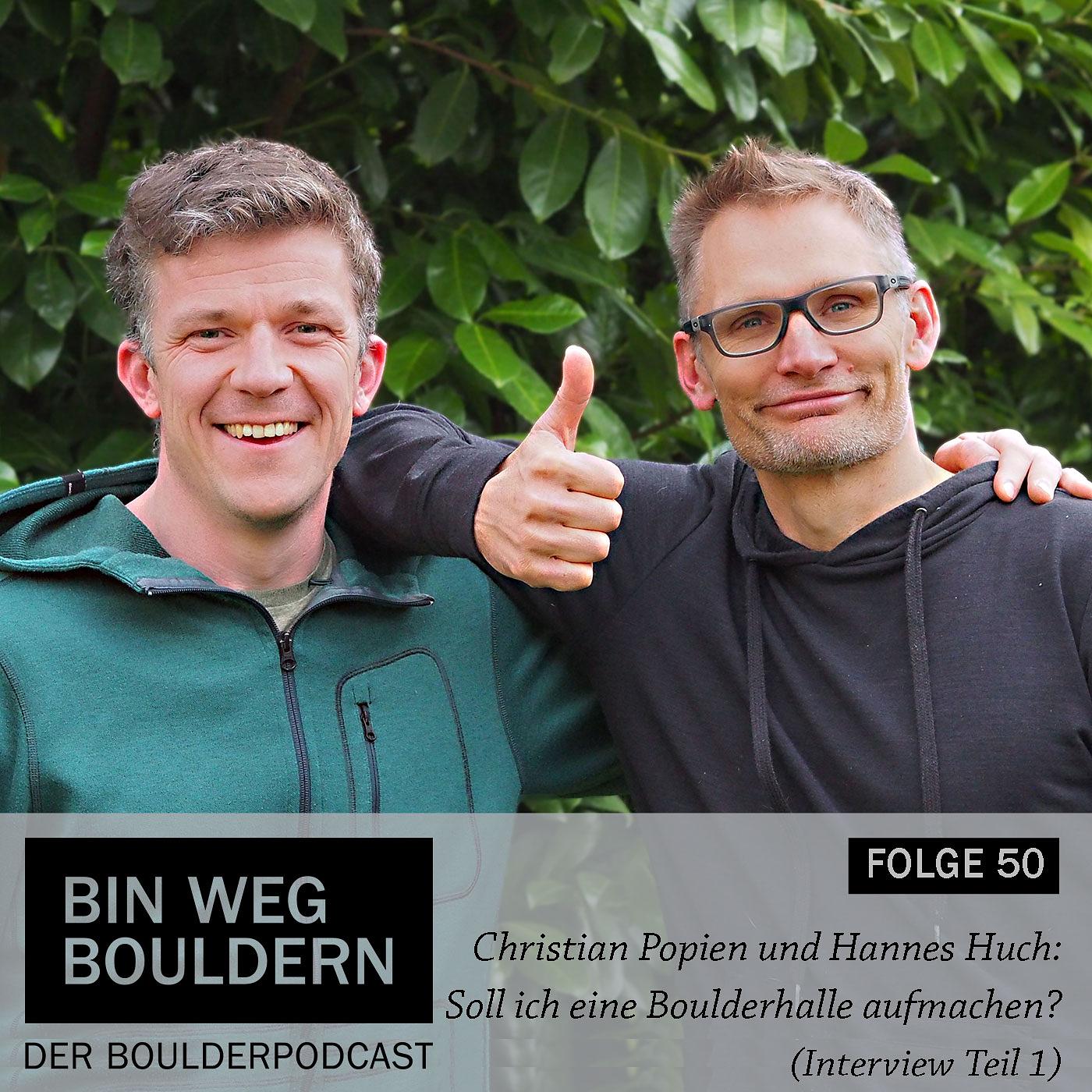 Bin weg bouldern