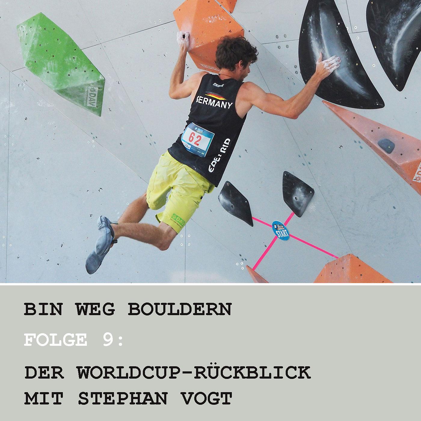 Bin weg bouldern