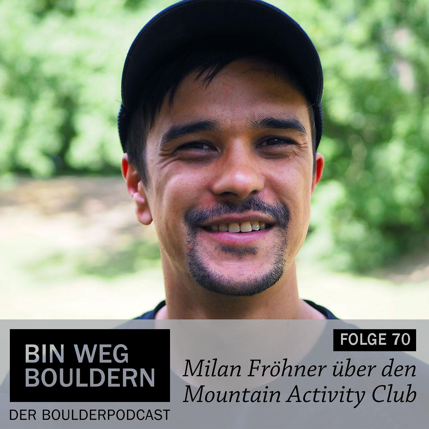 Bin weg bouldern