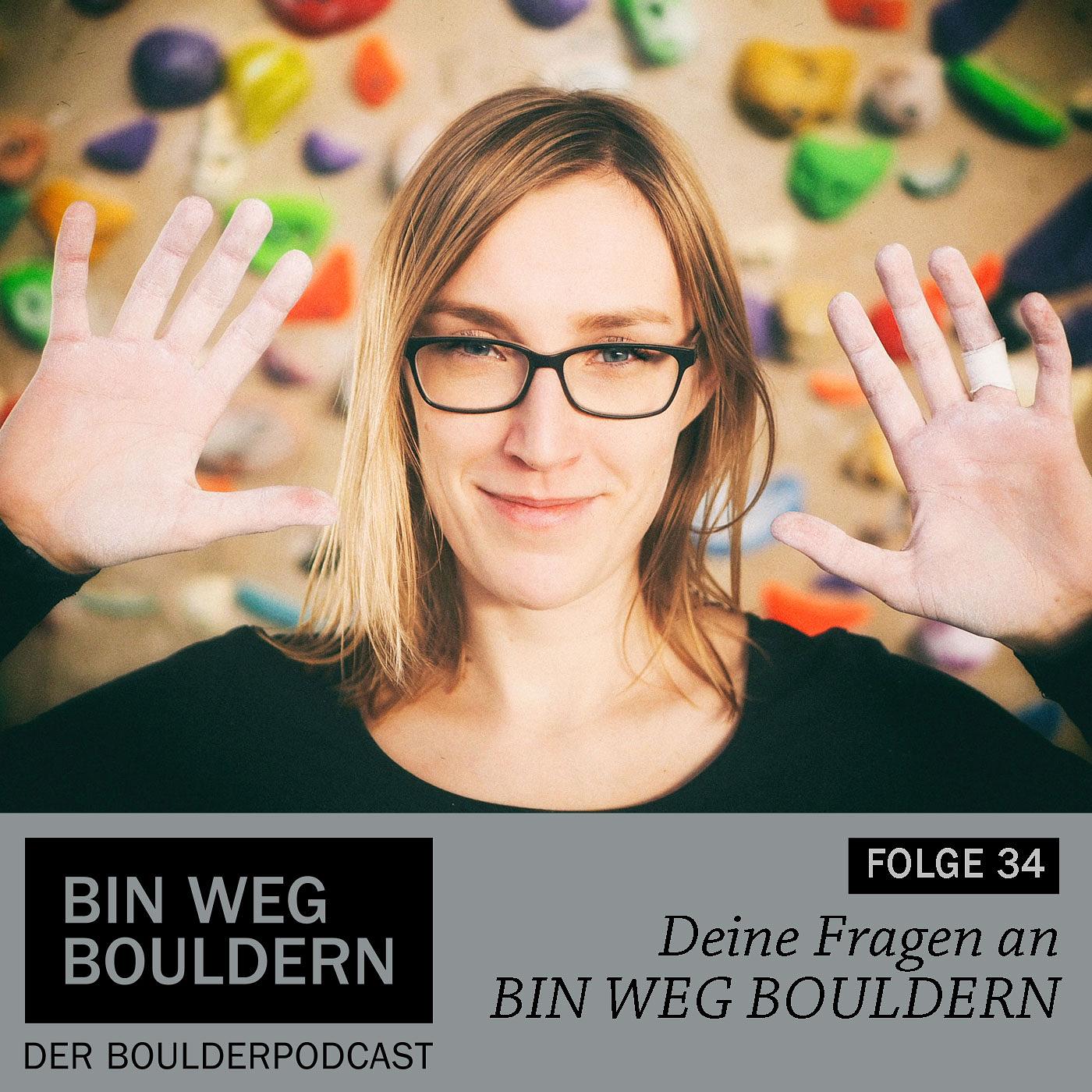 Bin weg bouldern