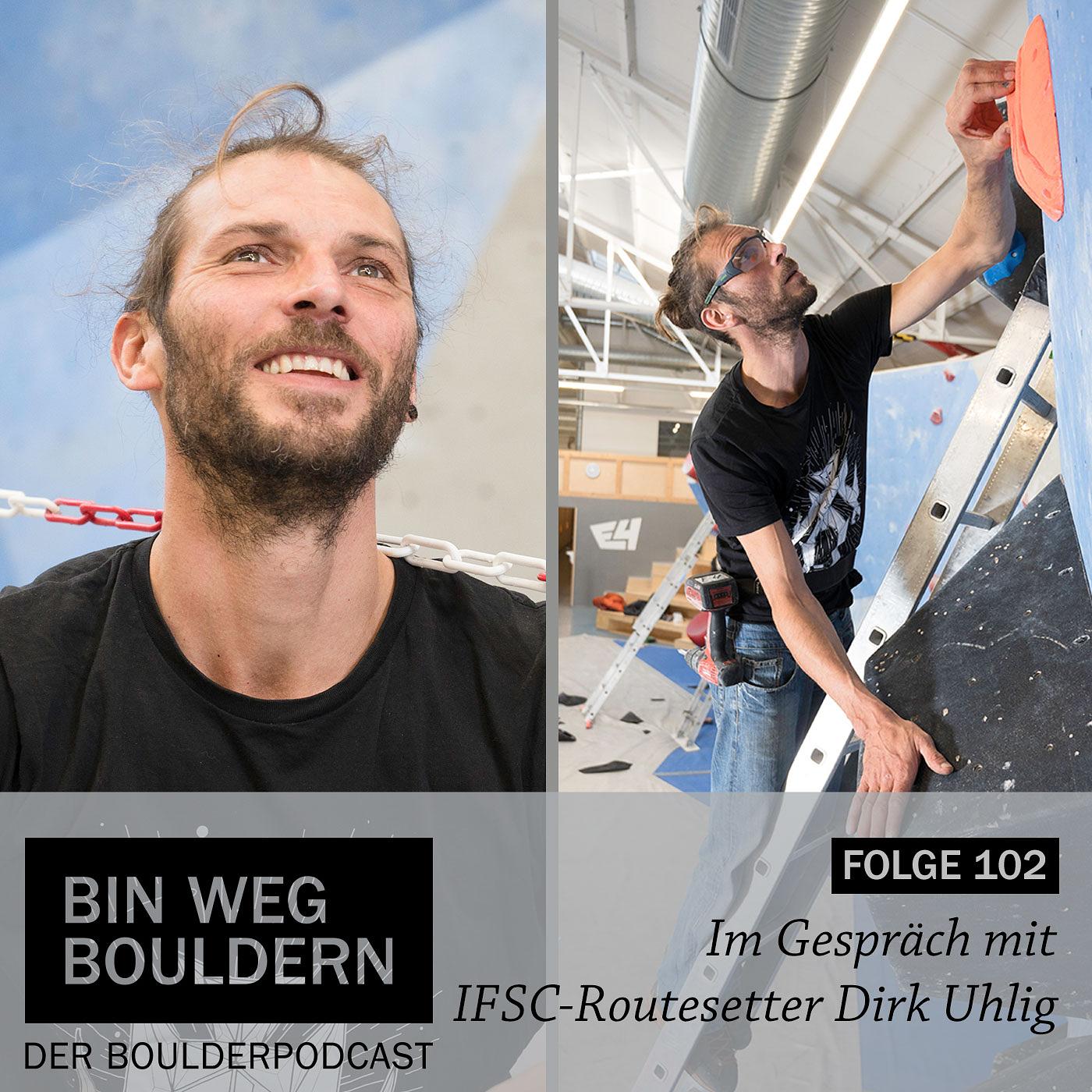 Bin weg bouldern