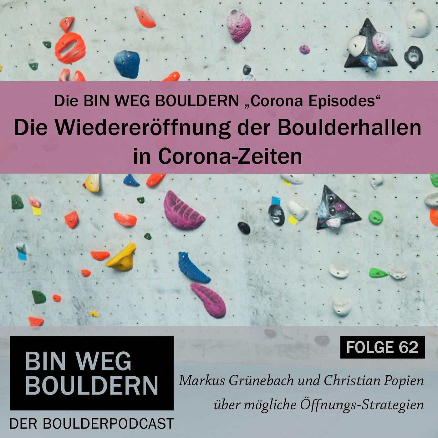 Bin weg bouldern