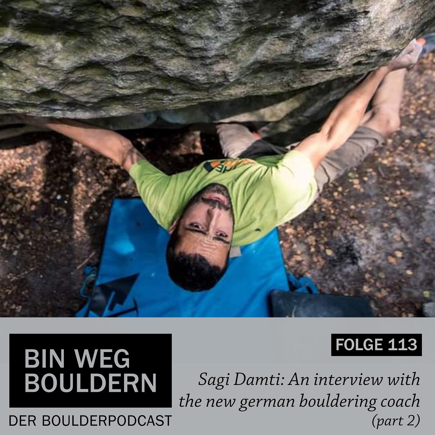 Bin weg bouldern