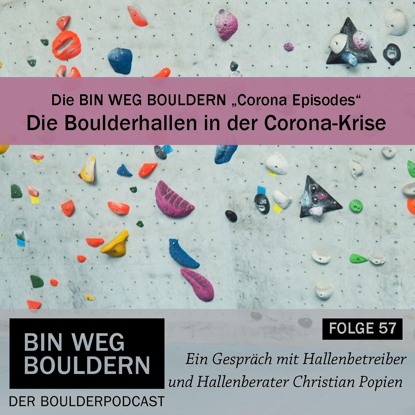 Bin weg bouldern