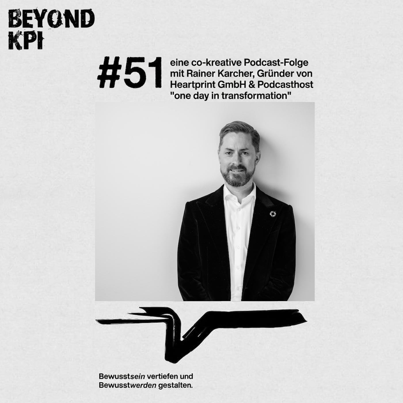 Zwei Podcasts, ein Mikro: Crossover über Transformation – mit Rainer Karcher von Heartprint episode artwork