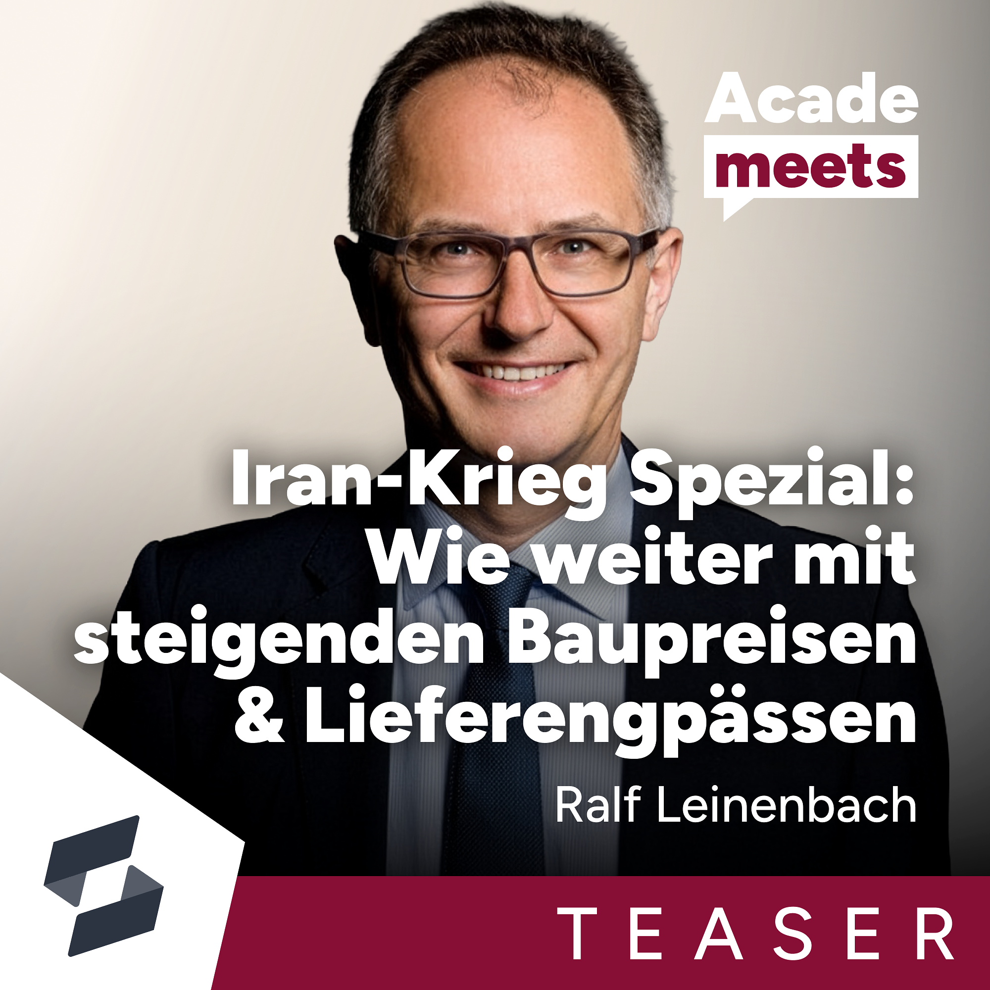 Trailer: Krieg im Nahen Osten gefährdet Bauprojekte? episode artwork